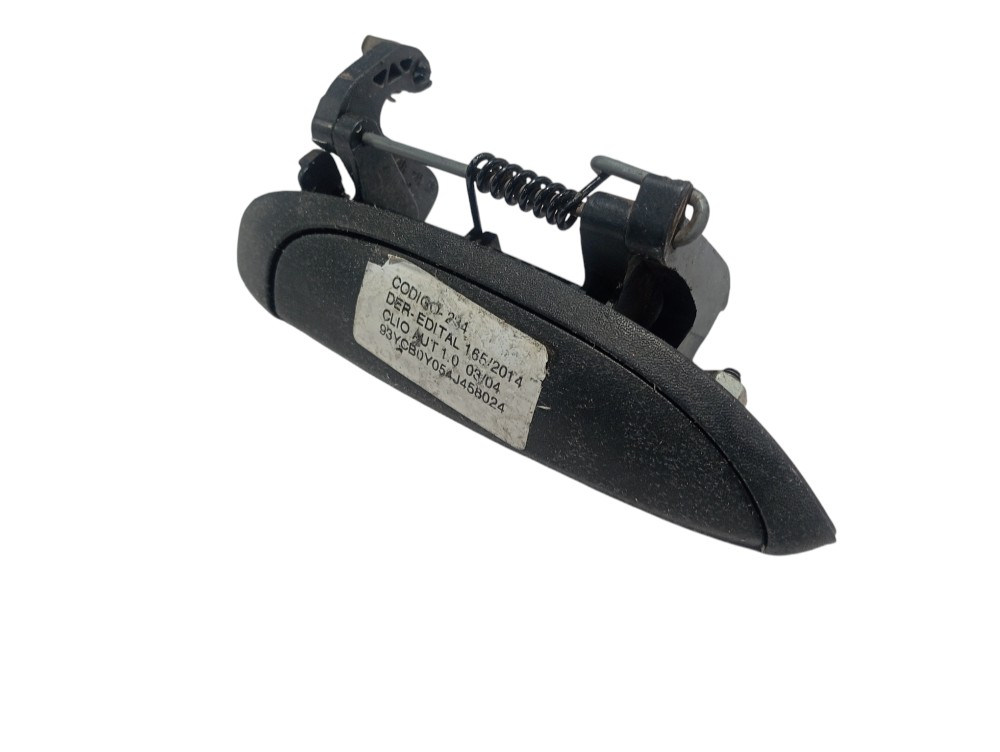 Maçaneta Externa Traseira Direita Renault Clio 2000/2005 V8 Preto 8