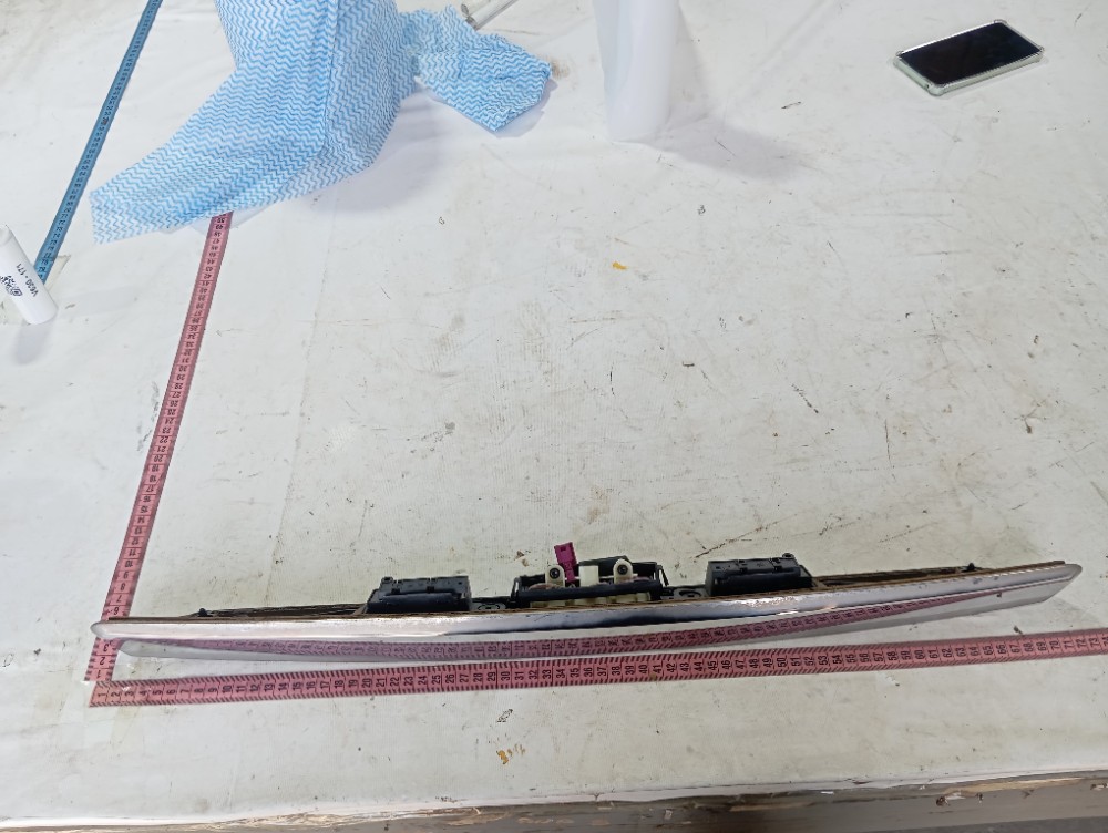 Moldura Com Luz Placa Mercedes B180 1.7 2010 V630 8