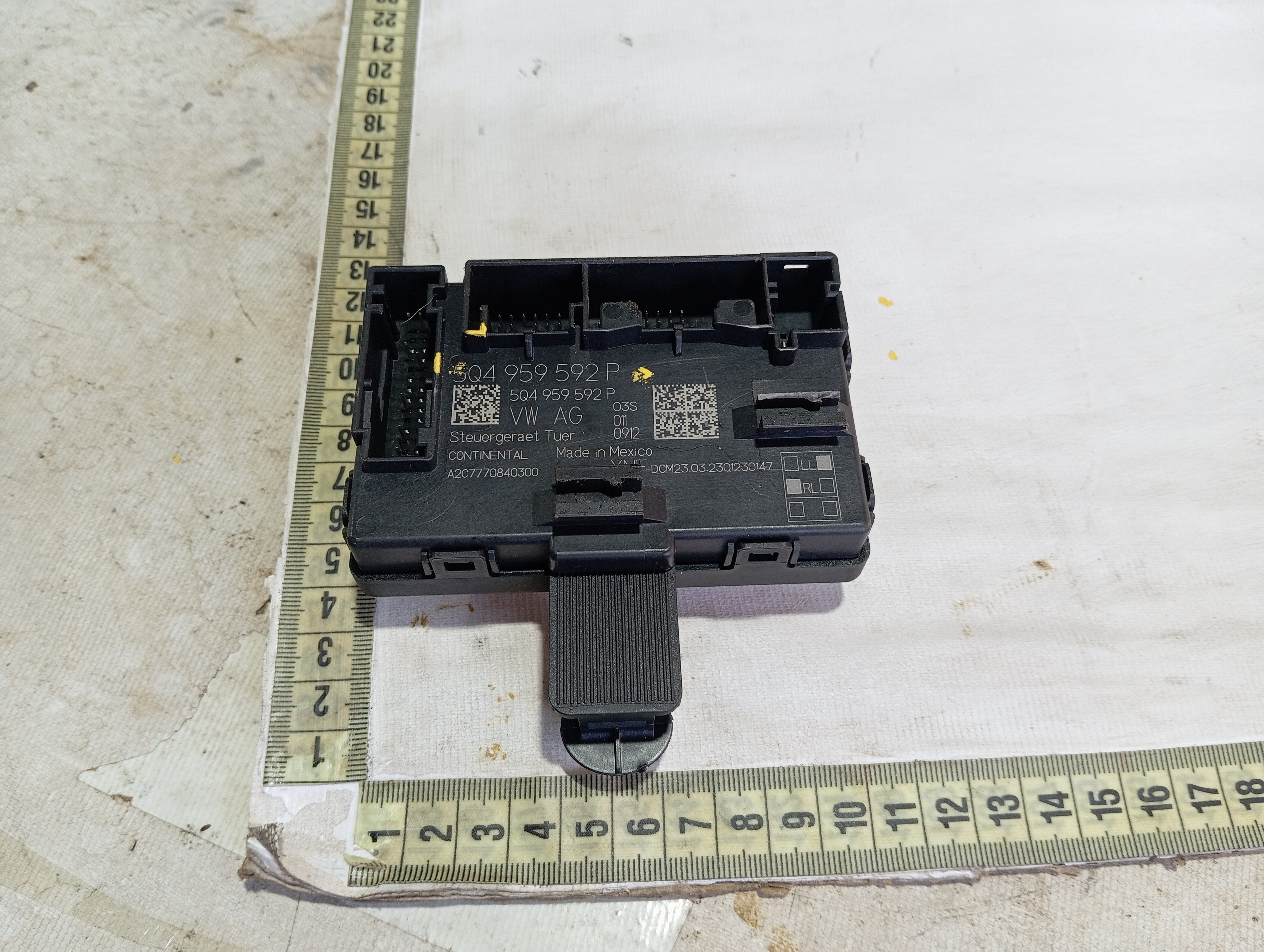 Módulo Porta Dianteira Direita Vw Taos Highline 22 2024 V601 7