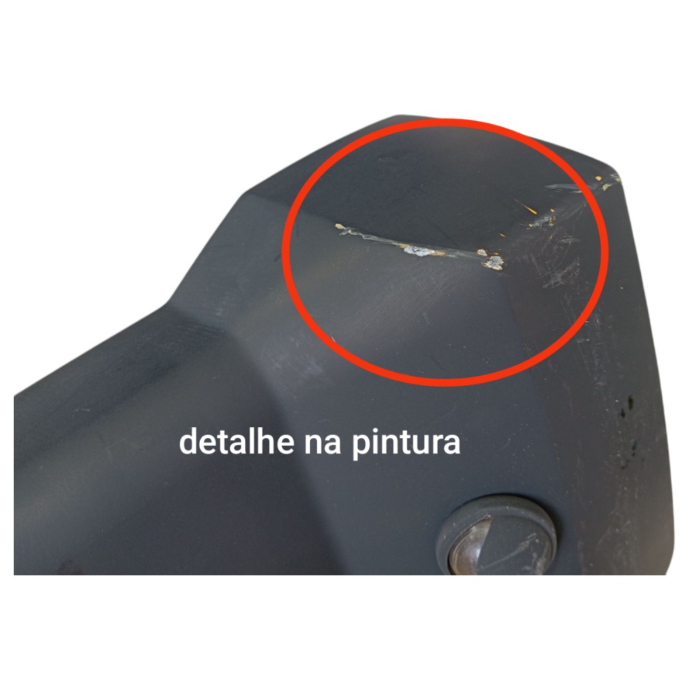 Moldura Placa Traseira Troller T4 2011 V650 Preto 3