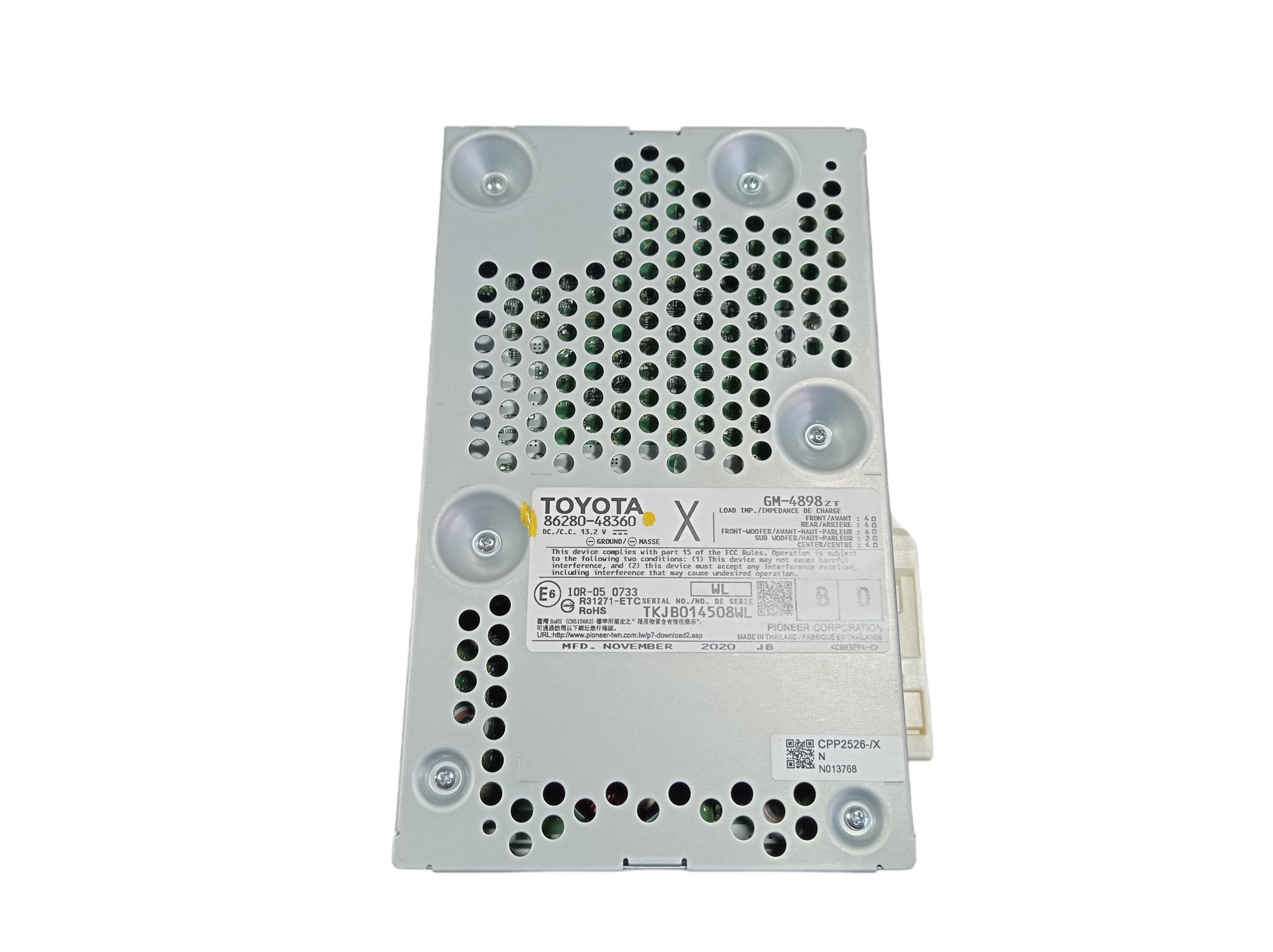Amplificador De Som Lexus Rx 450hl 2021 86280-48360 V576