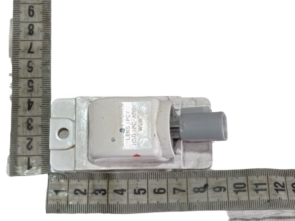 Luz Placa Tampa Traseira Ssangyong Xlv Dlx 1.6 2018 V612 8