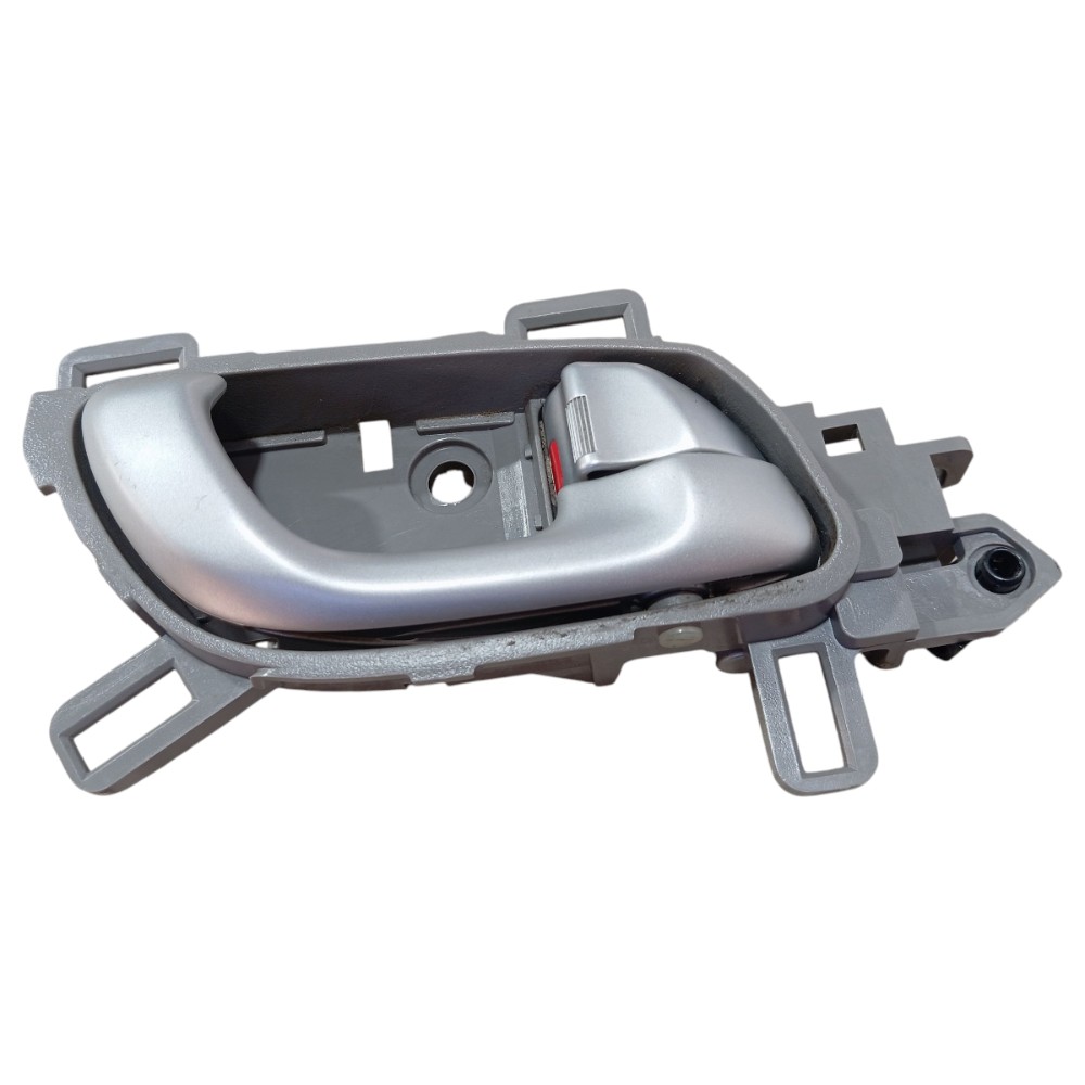 Maçaneta Int Porta Traseira Direita Honda Civic 2010 15 V658 Prata Traseira 5