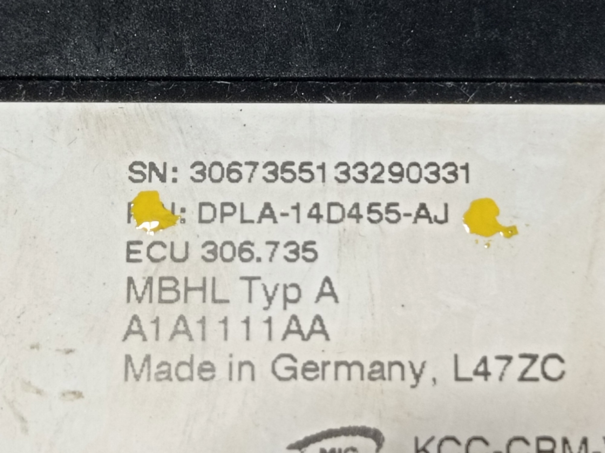 Modulo Sensor Distancia Range Rover Sport 2014 3.0 V592 8