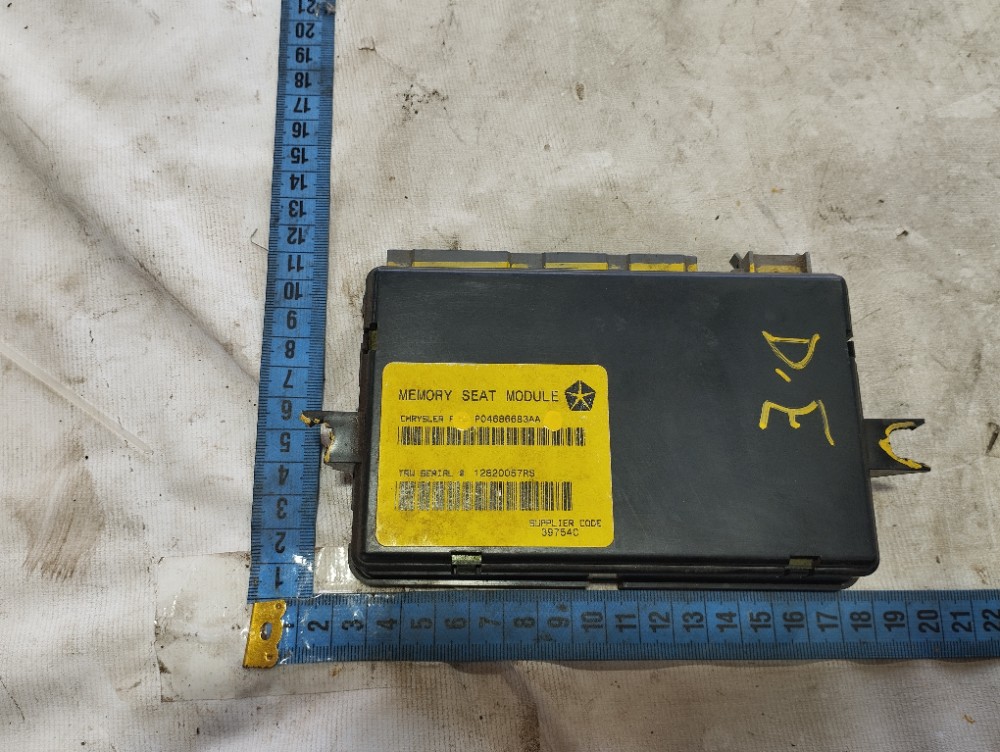 Modulo Banco Dianteiro Esq Chrysler Grand Caravan 2003 V578 9