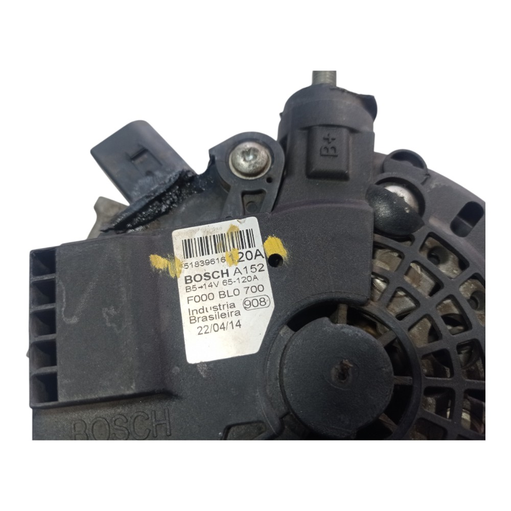 Alternador Fiat Idea Doblo Punto 1.6 E-torq 2013 A 2016 V259 8