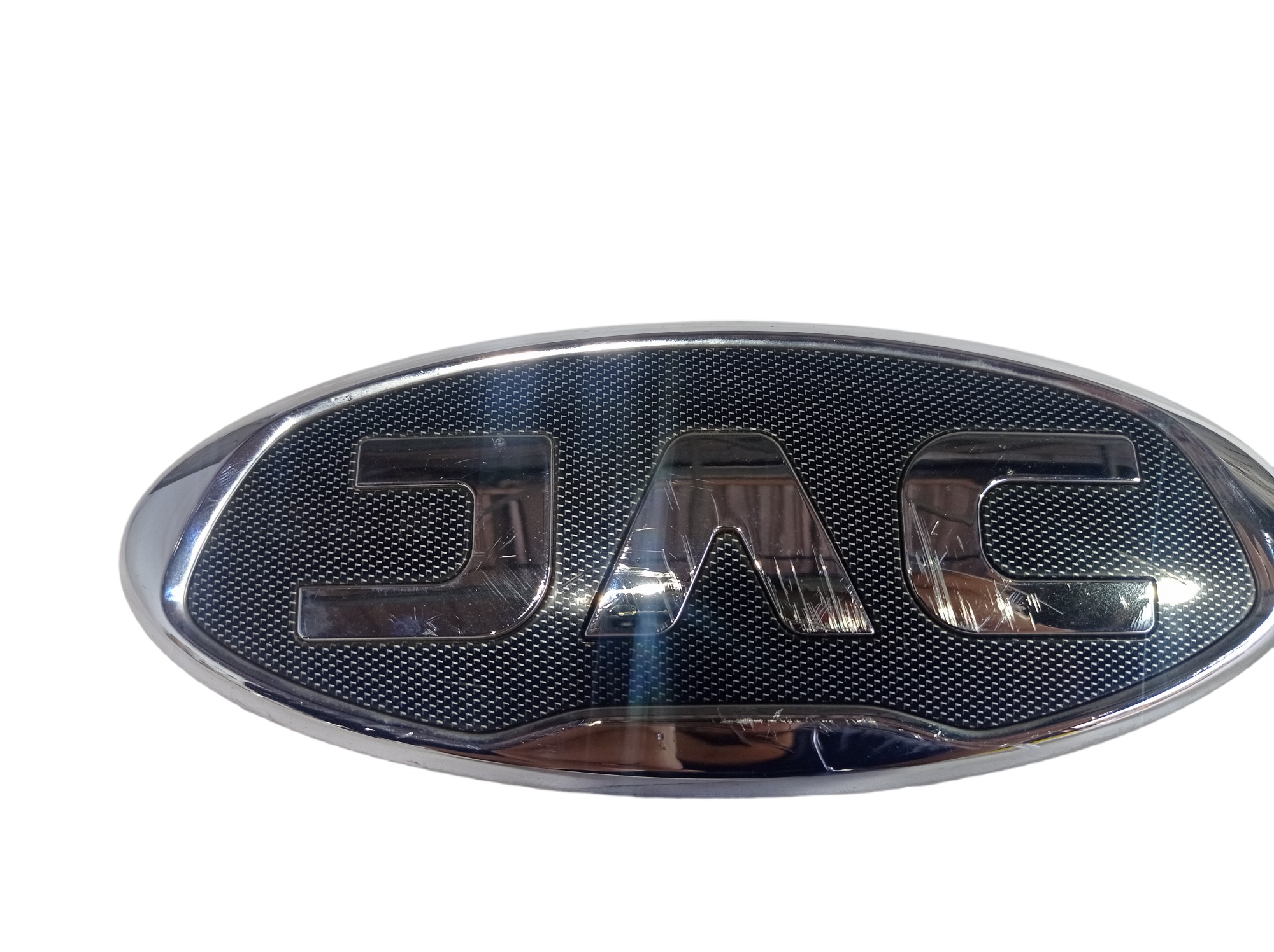 Emblema Grade Dianteira Jac T40 2019 V565 Prata 2