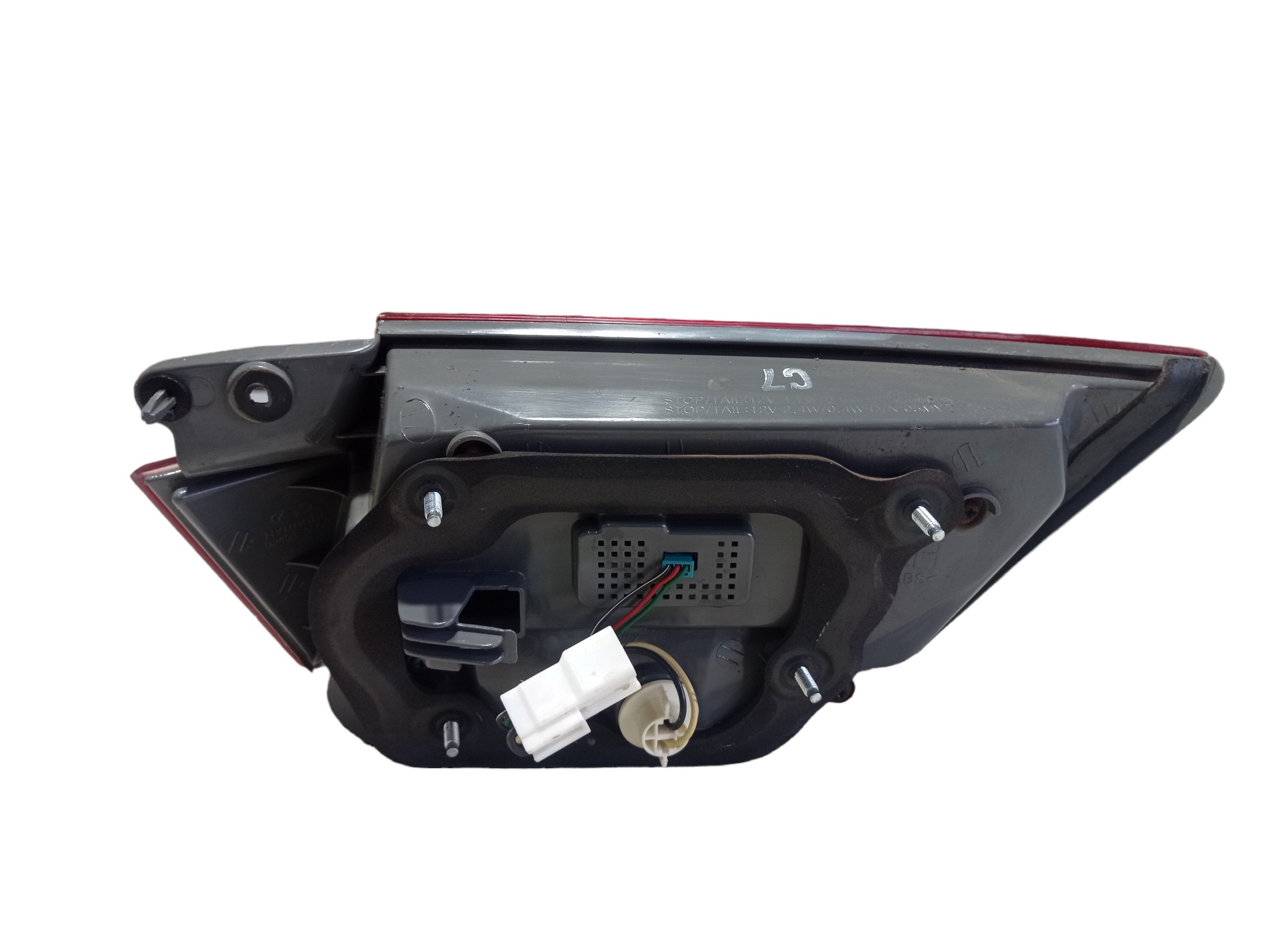 Lanterna Esquerda Tampa Traseira Hyundai Azera 2009 3.3 V595 9