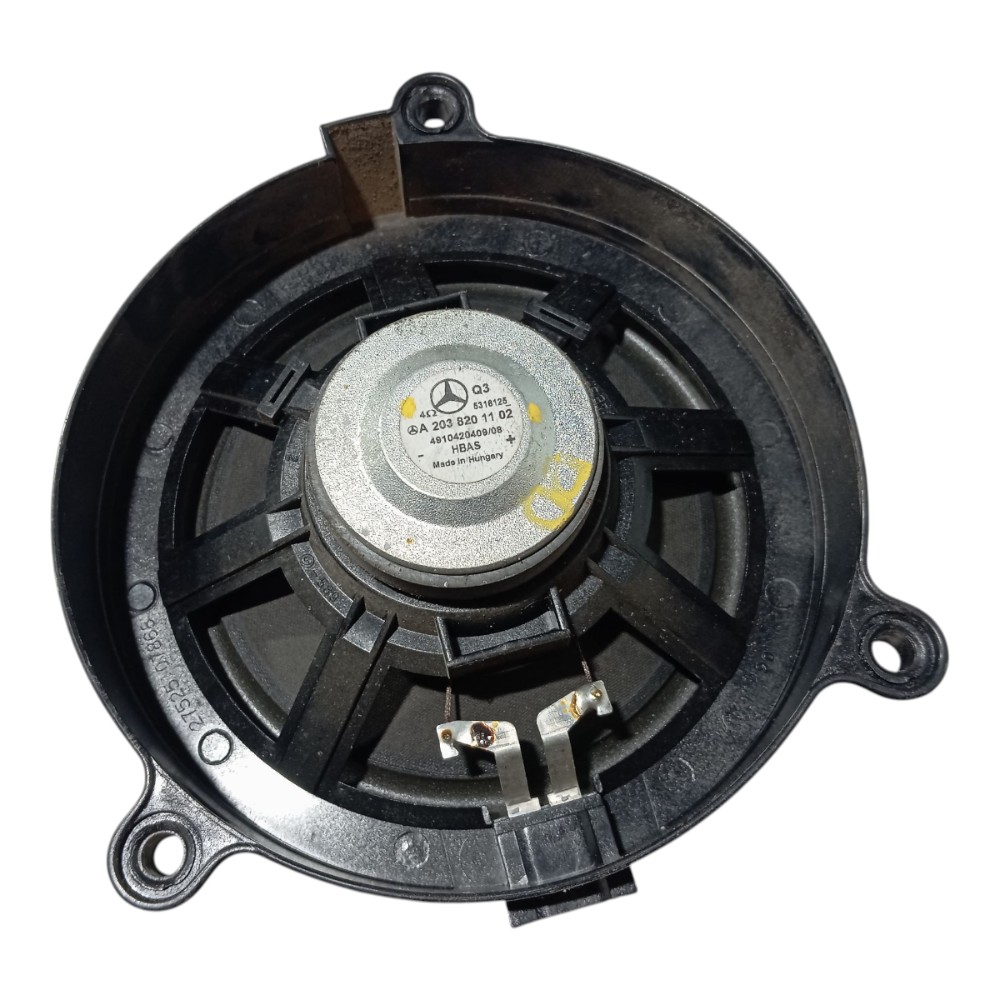 Alto Falante Porta Diant Direit Mercedes C180 2002 2007 V661 Preto 7