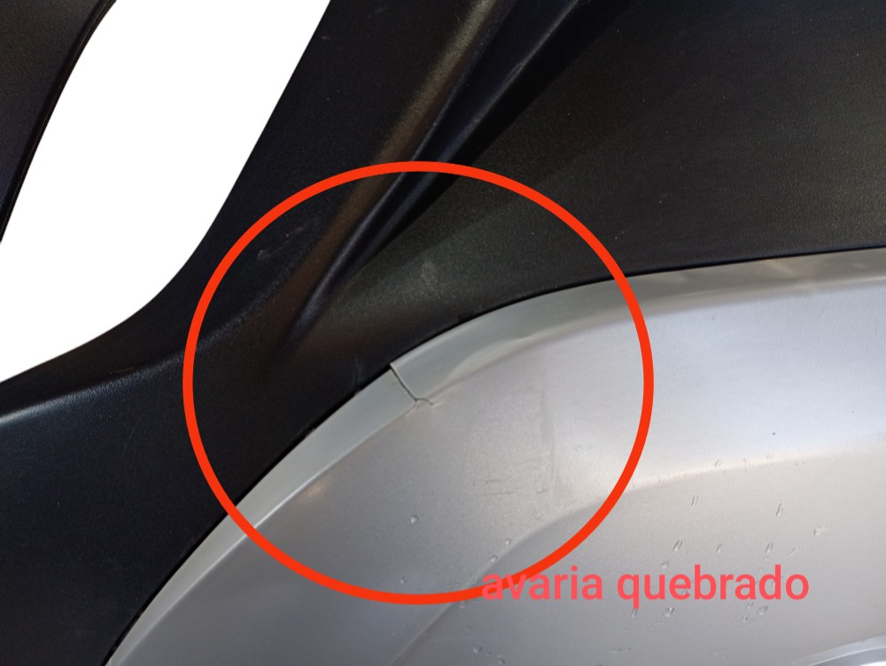 Parachoque Traseiro Chery Tiggo 2 2018 2019 2020 2021  V613 8
