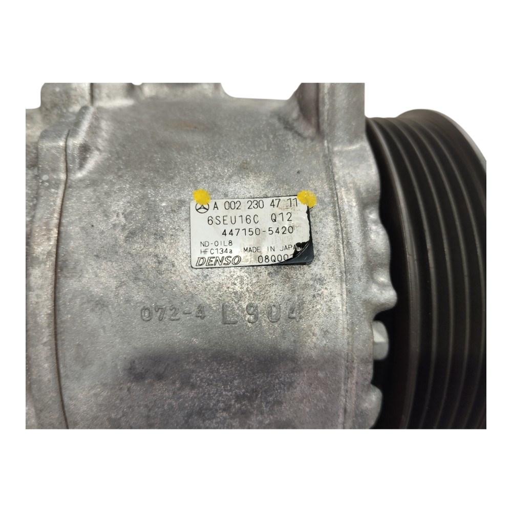 Compresor Ar Condicionado Mercedes A0022304711 6pk 2010 V630 6