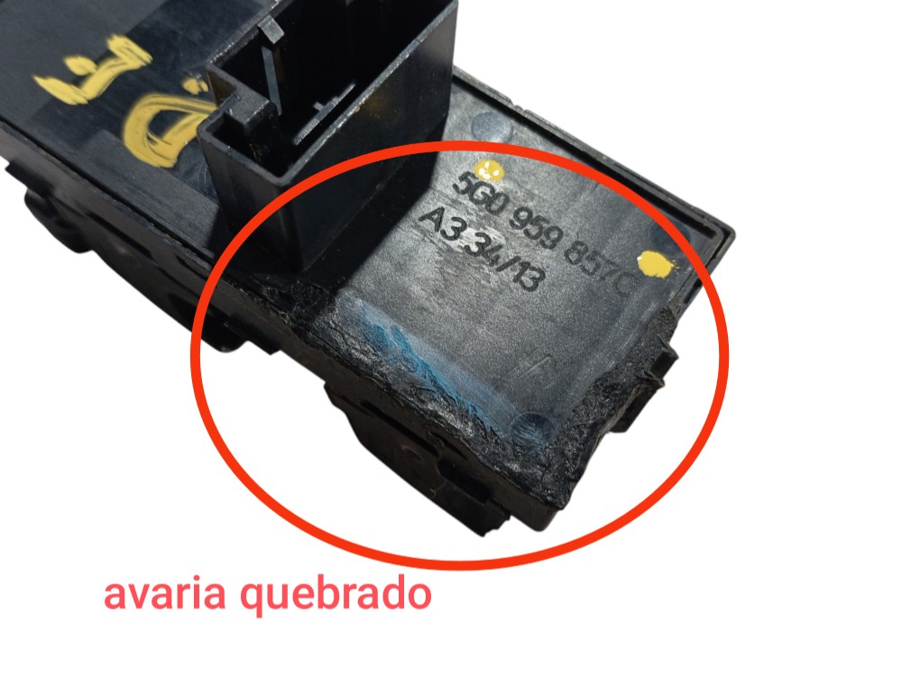 Comando Vidro Dianteira Direita Vw Golf Highline 2014 V626 5