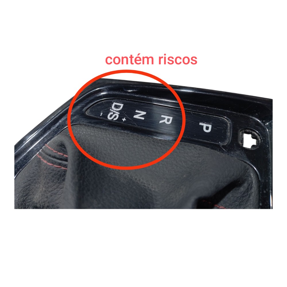 Manopla Alavanca Seletora Jac T50 2017 2021 V662 Preto 6