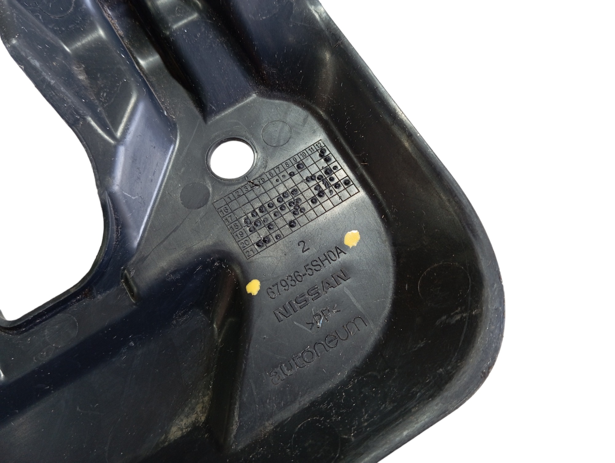 Acabamento Inferior Coluna Direção Nissan Leaf 2022 V589 5