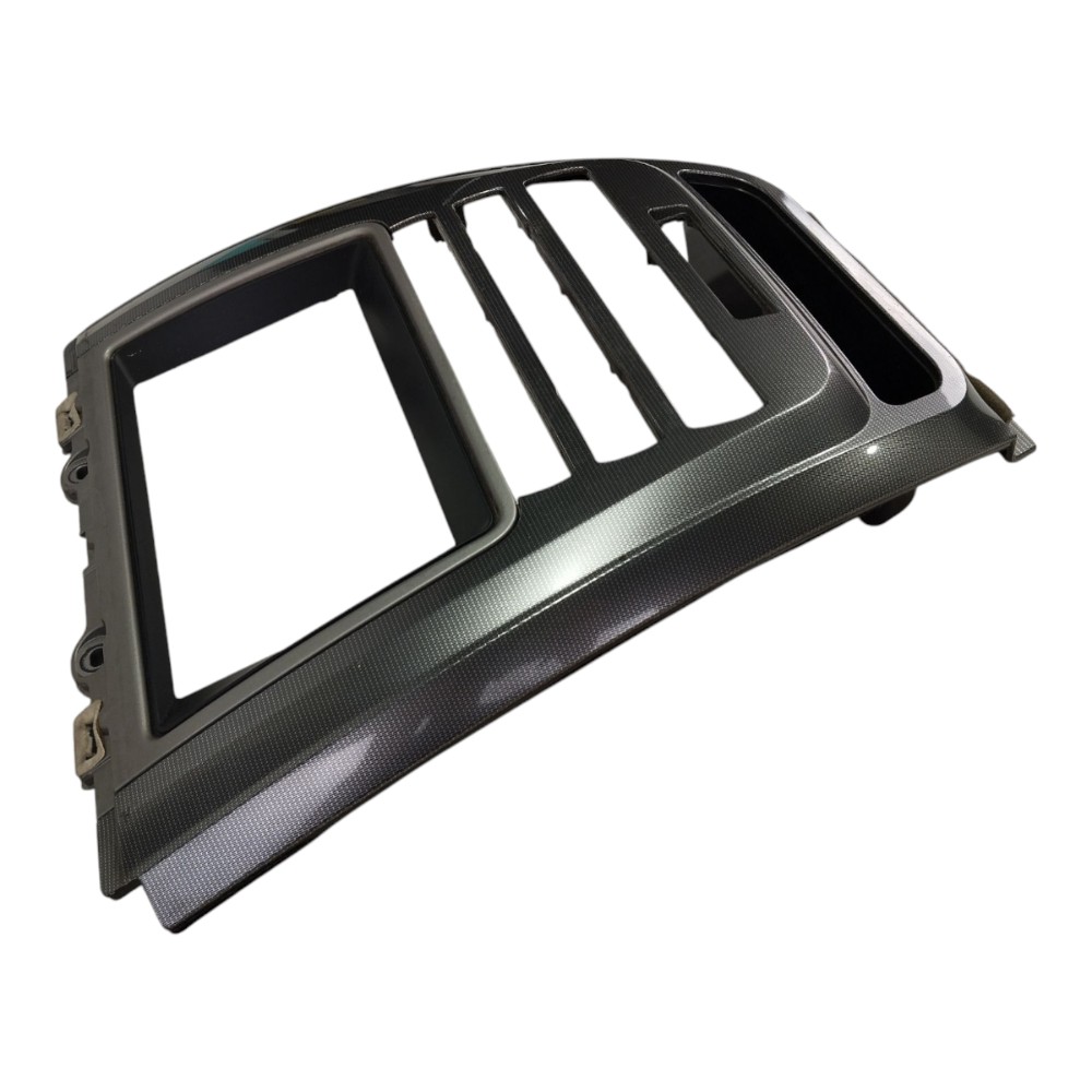 Moldura Painel Central Ford Fusion 2009 2012 V637 Prateado 7