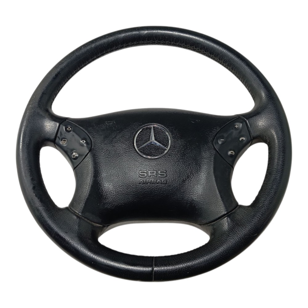 Volante Motorista Mercedes C180 2002 2007 V661 Preto 9