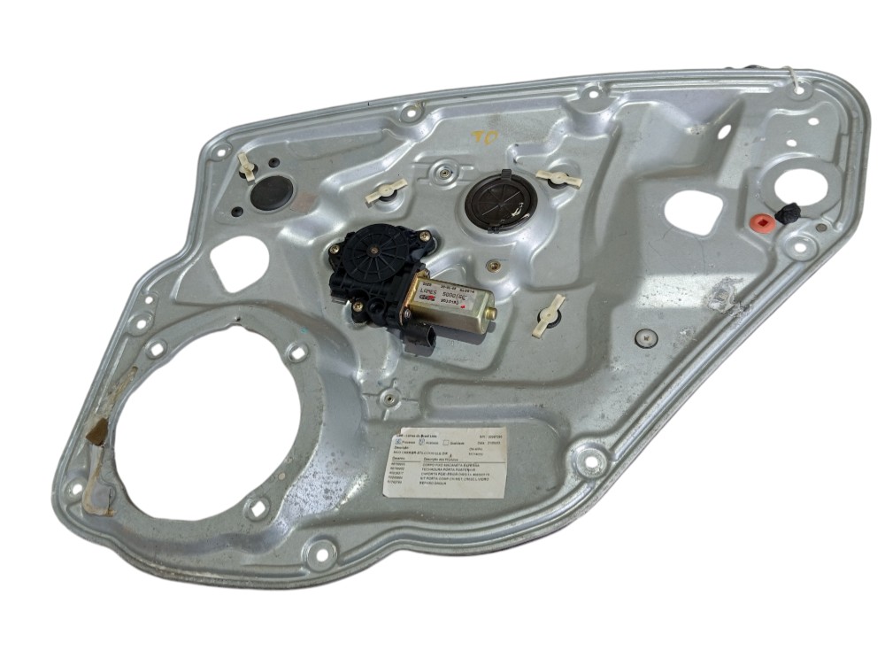 Máquina Vidro Porta Traseira Direita Fiat Stilo 2003 V356 1