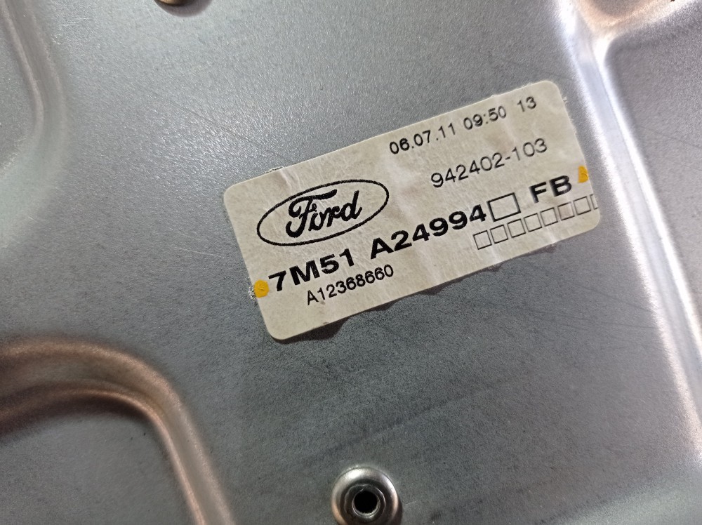 Máquina Vidro Tras Direito Ford Focus Sedan 2009 A 2012 V360 7