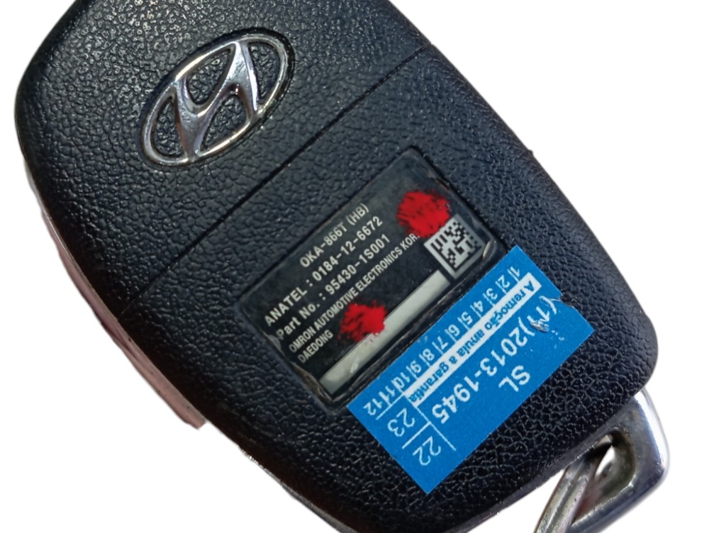 Chave Ignição Hyundai Hb20 1.6 2014 V250 5
