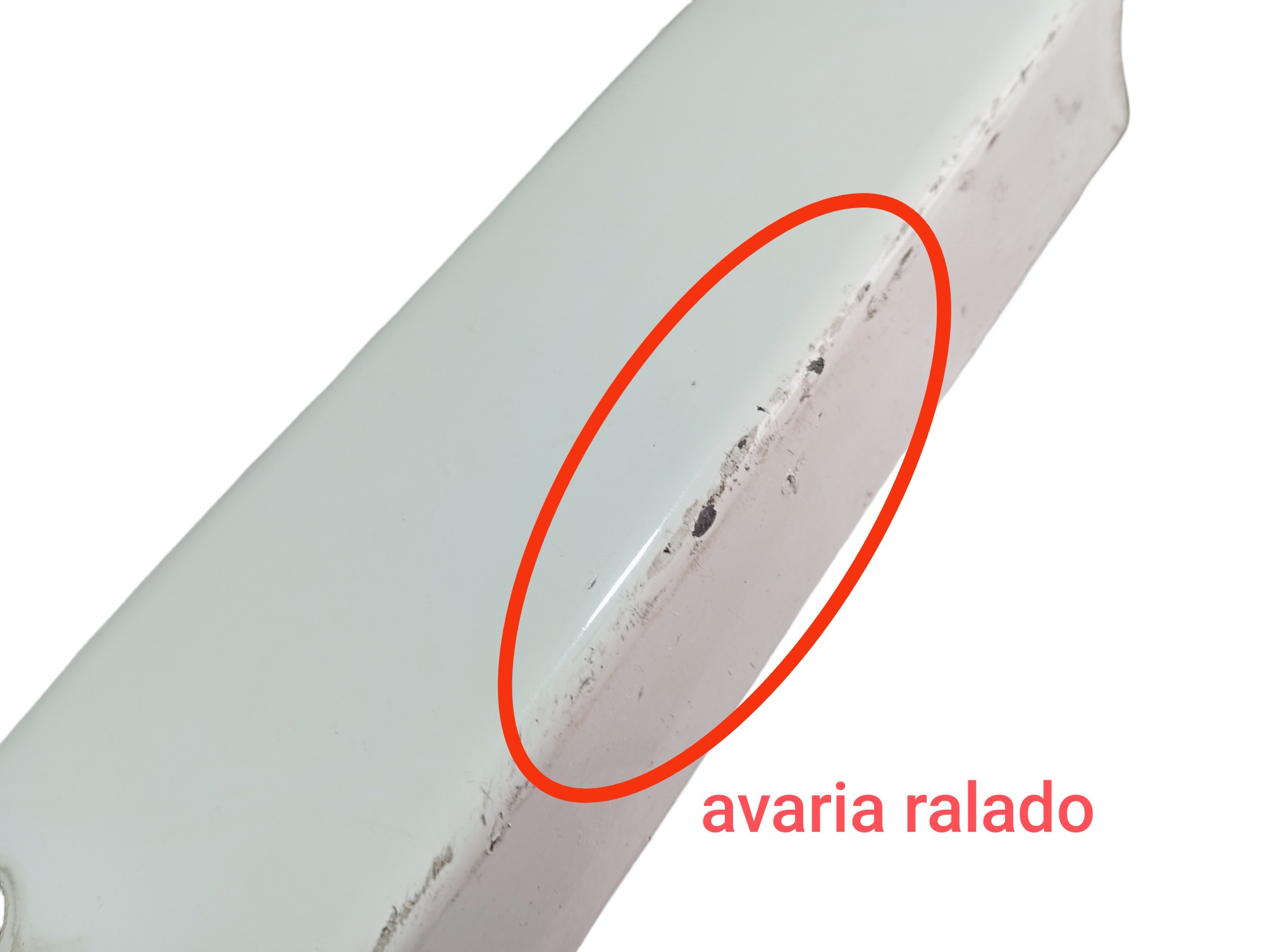 Moldura Tampa Traseira Land Rover Sport 2011 V289 Branco 6