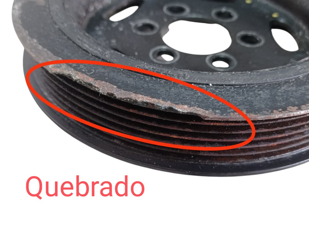 Polia Virabrequim Land Rover Discovery 4 3.0 2010 2012 V614 4