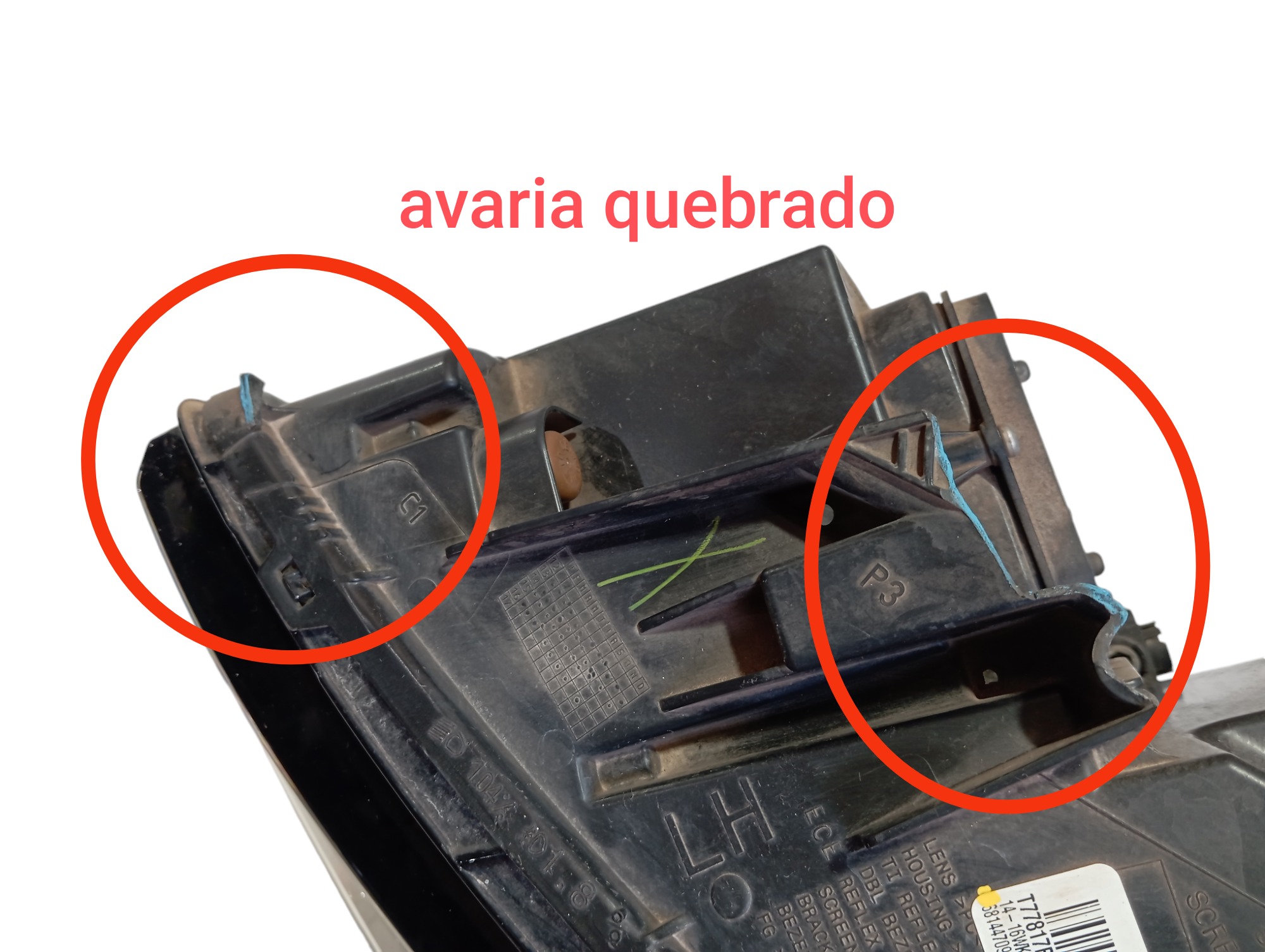 Farol Esquerdo Jeep Grand Cherokee 3.6 2014 V604 Direito 3