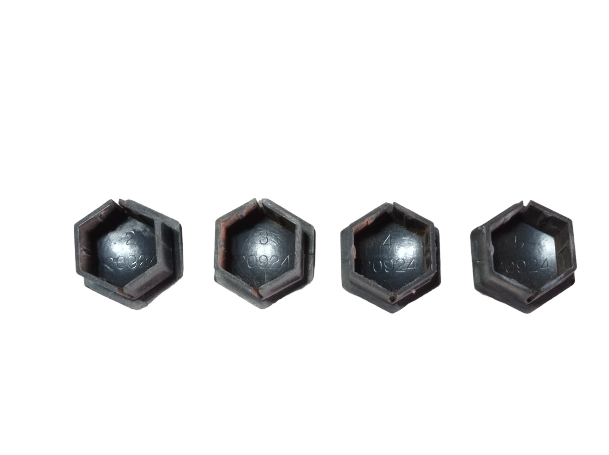 Capa De Parafuso Peugeot 2008 2019 V341 Preto 2