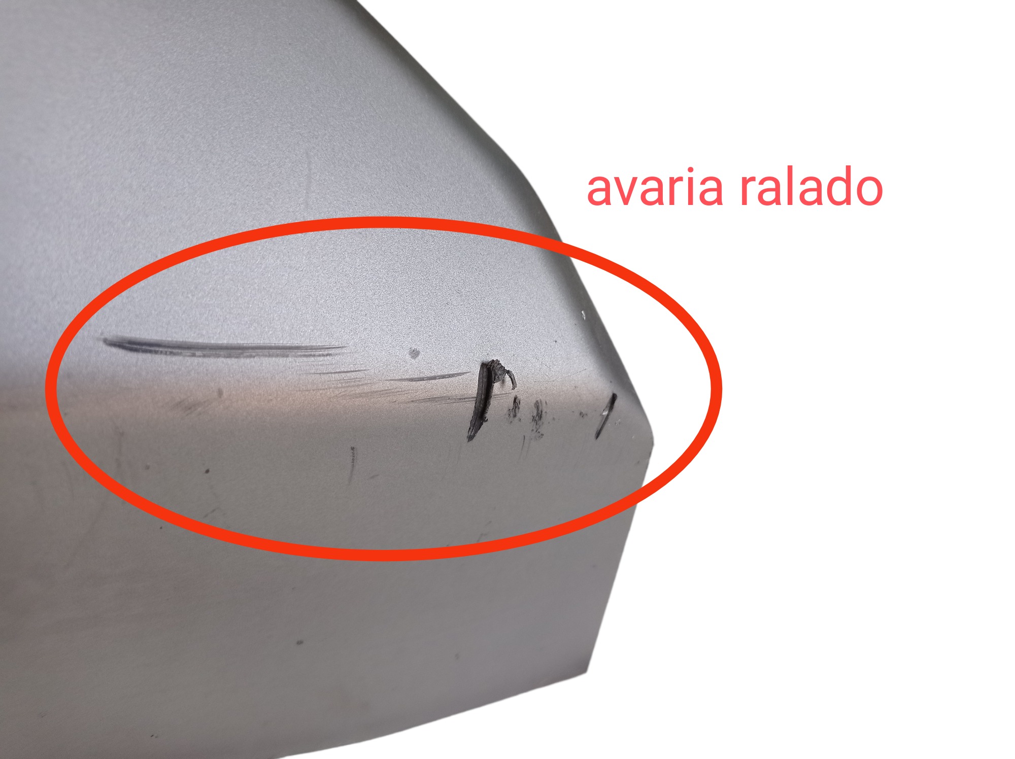 Aplique Parachoque Traseiro Hyundai Creta 2.0 2019 V436 Cinza 4