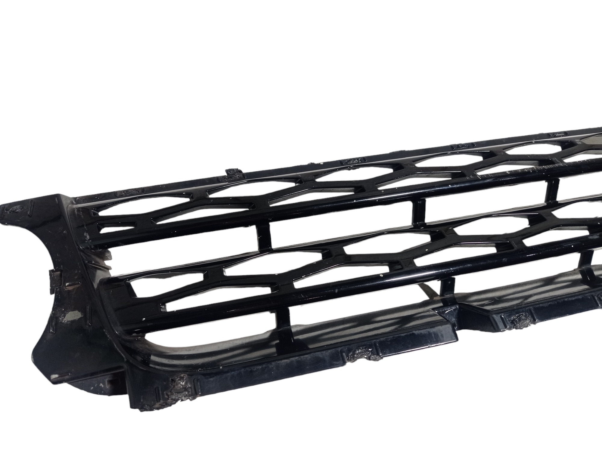 Grade Parachoque Dianteiro Range Rover Sport 2014 V573 Preto Ambos Os Lados 6