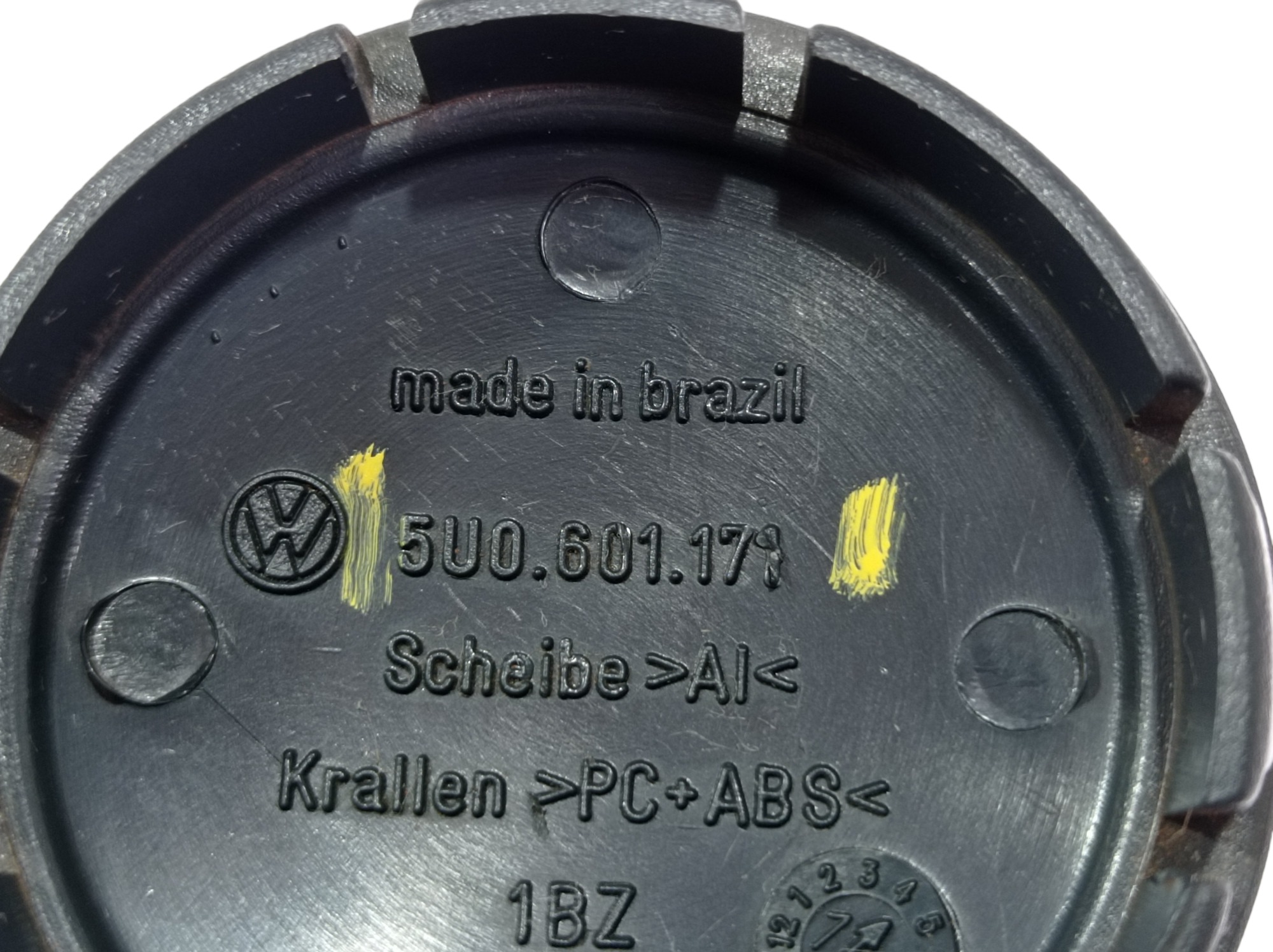 Calota Miolo Roda Vw Golf Tsi Comfortline 2017 V585 8