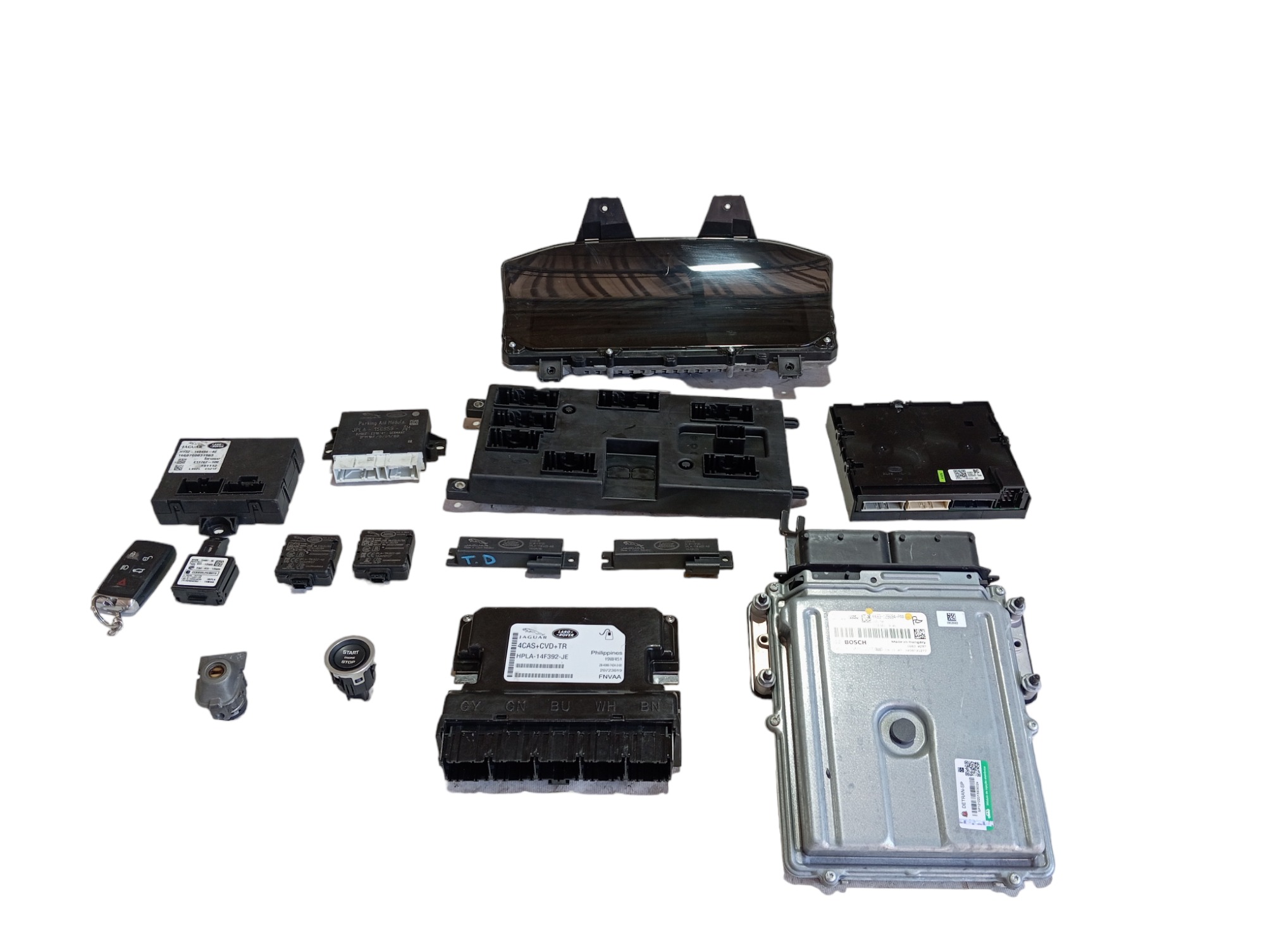 Kit Módulo Injeção Land Rover Discovery 5 3.0 2019 V597 5