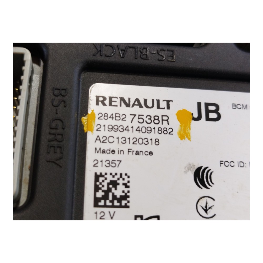 Módulo Controle Renault Zoe 2022 2023 284b27538r V639 1