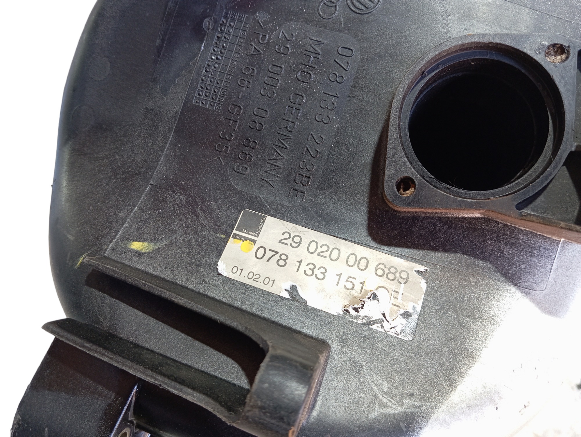 Coletor Admissao Vw Passat 2.8 1999 078133151 V300 8