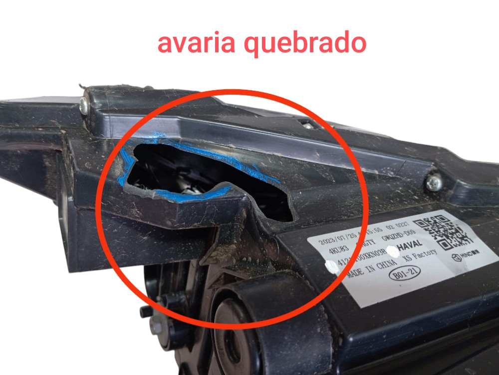 Farol Esquerdo Gwm Haval H6 Hev 2024 V610 Esquerdo/motorista 4