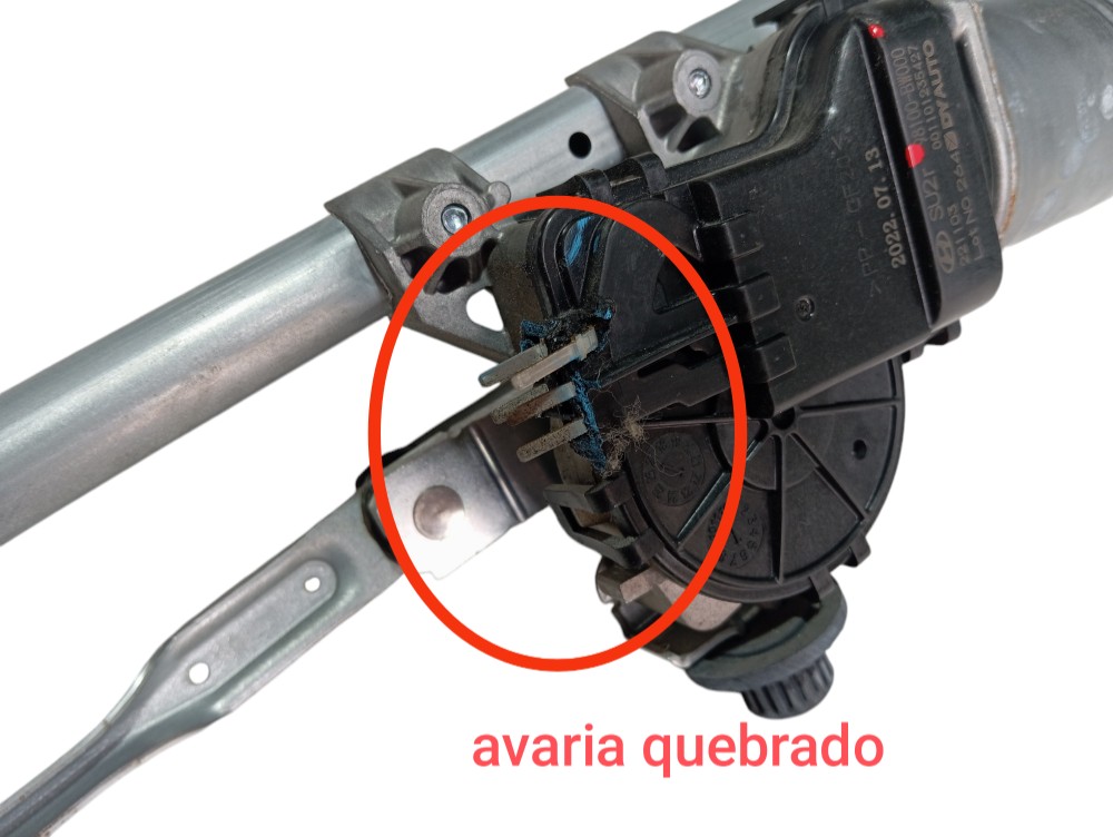 Motor Limpador Parabrisa Hyundai Creta 2023 V609 3