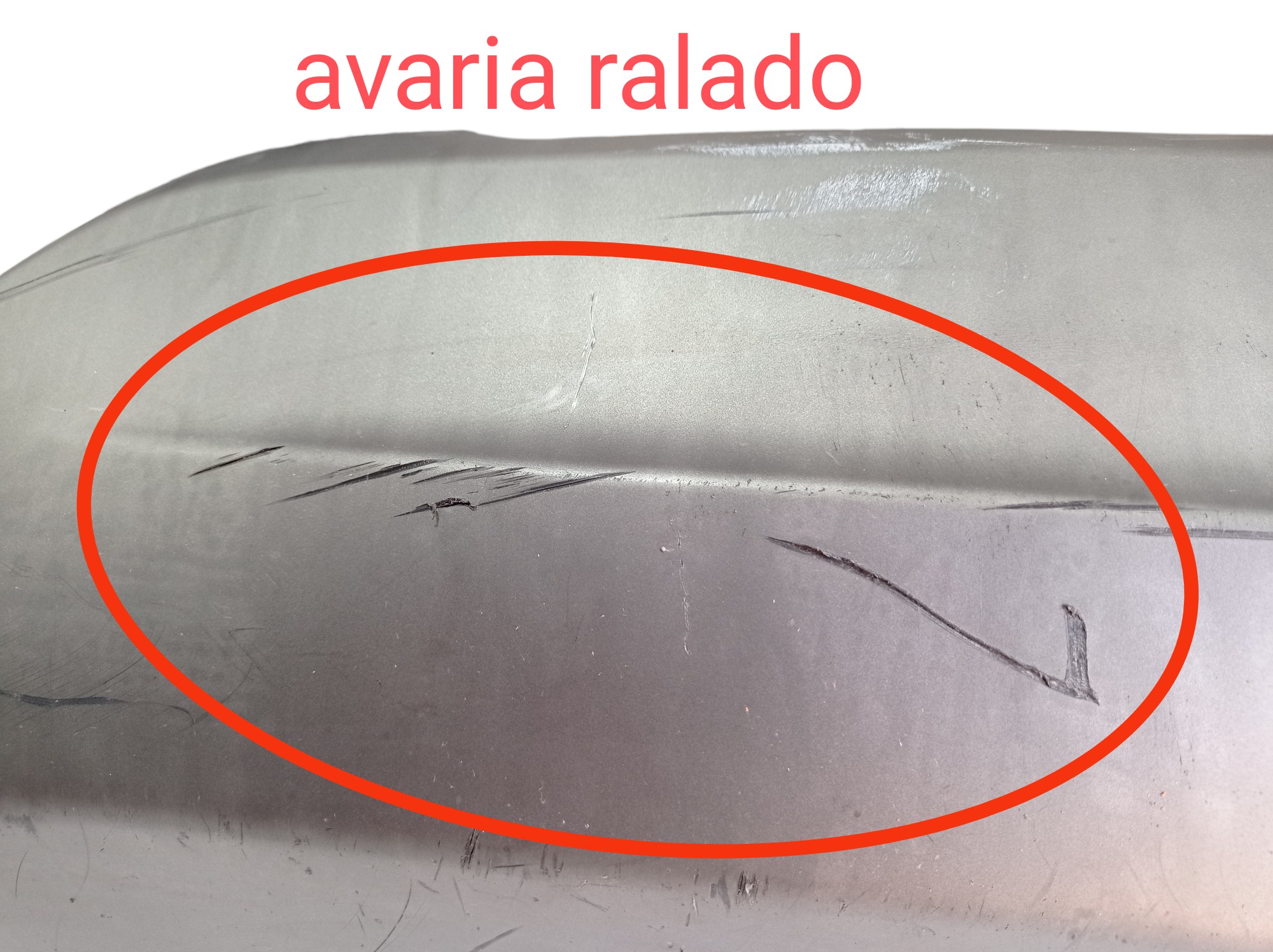 Aplique Parachoque Traseiro Hyundai Creta 2.0 2019 V436 Cinza 8