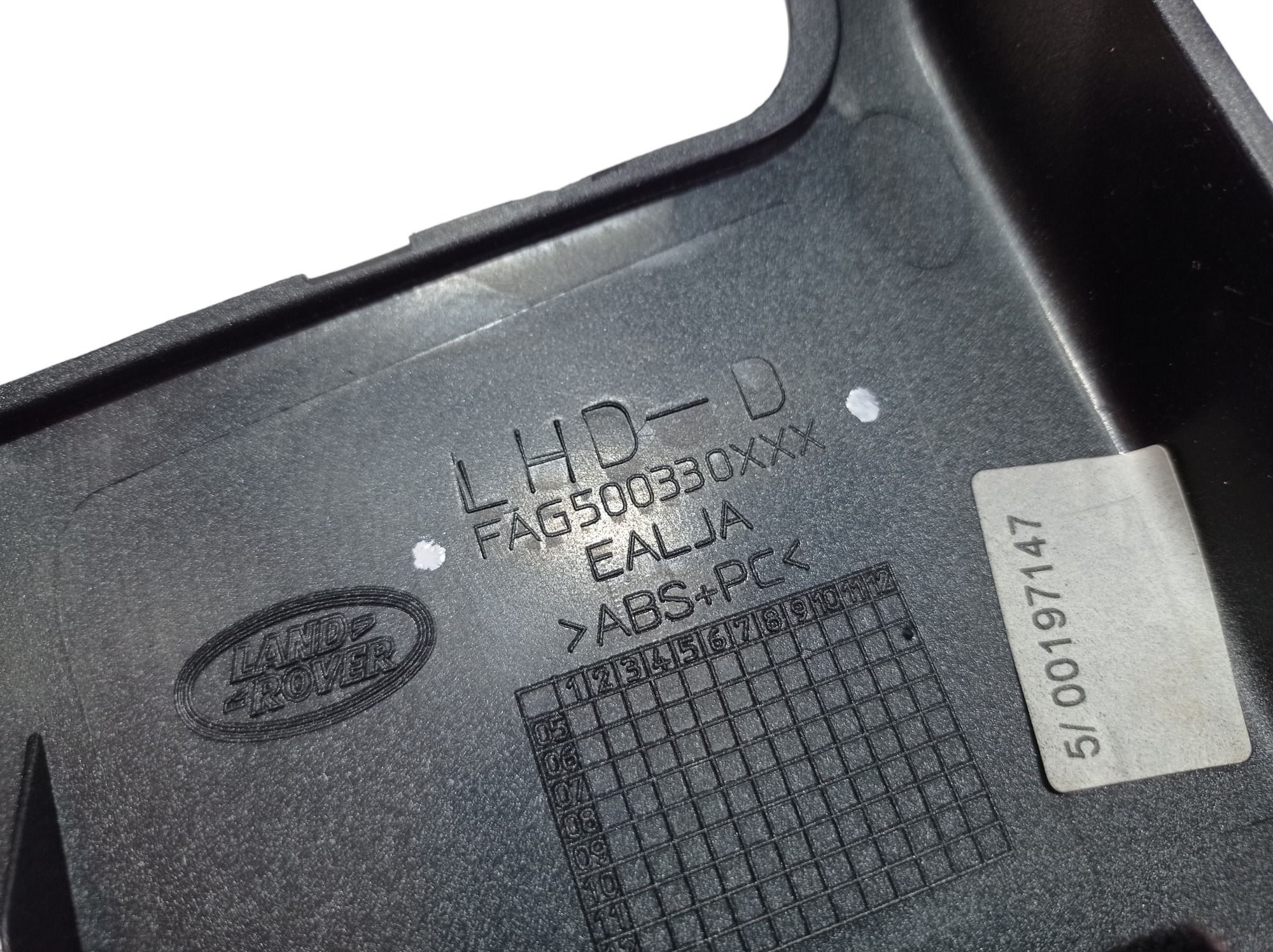 Moldura Difusor Ar Esquerdo Range Rover Vogue 2008 V583 9