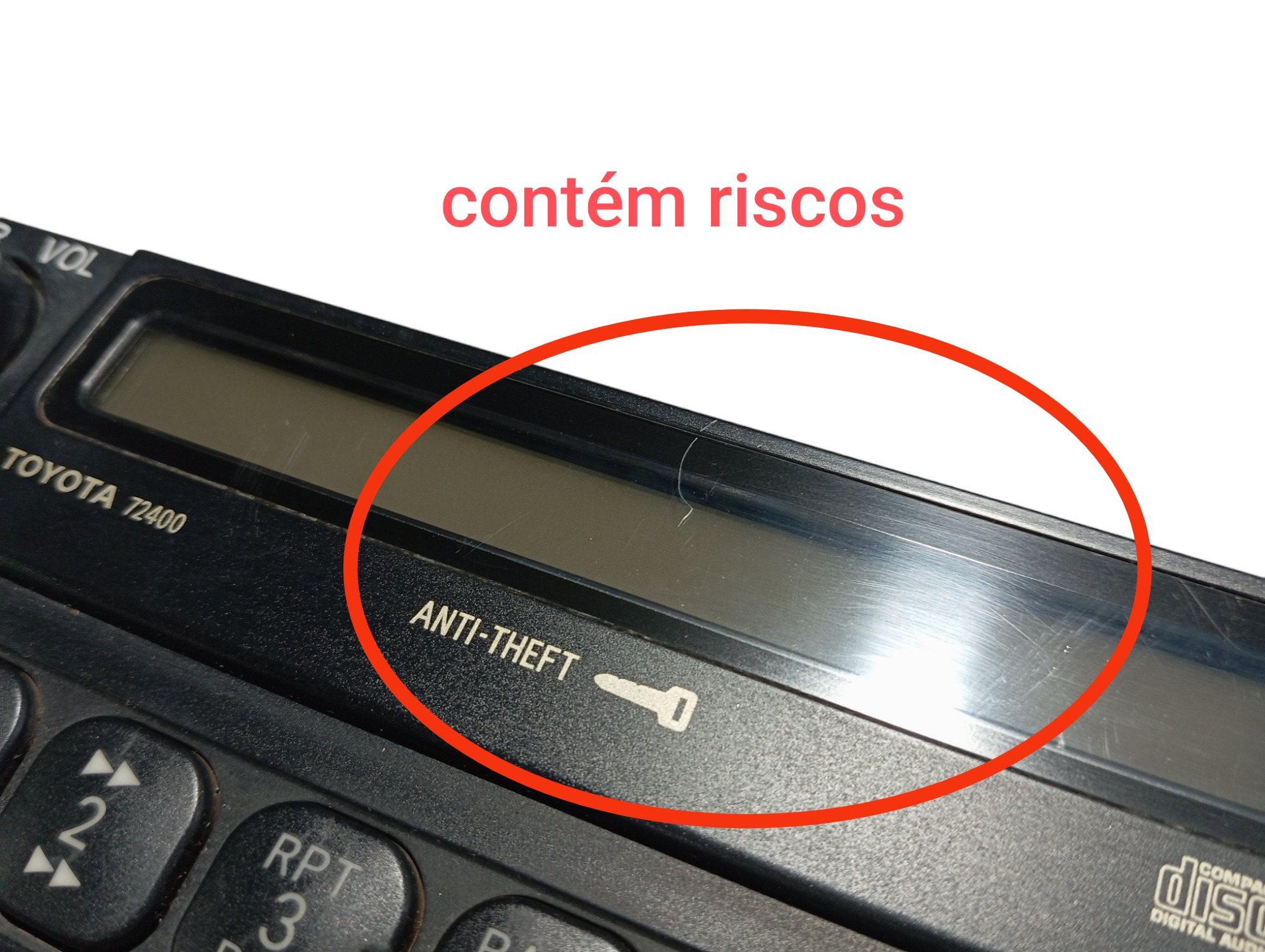 Radio Toyota Land Cruiser Prado 08600-12800 2004 5