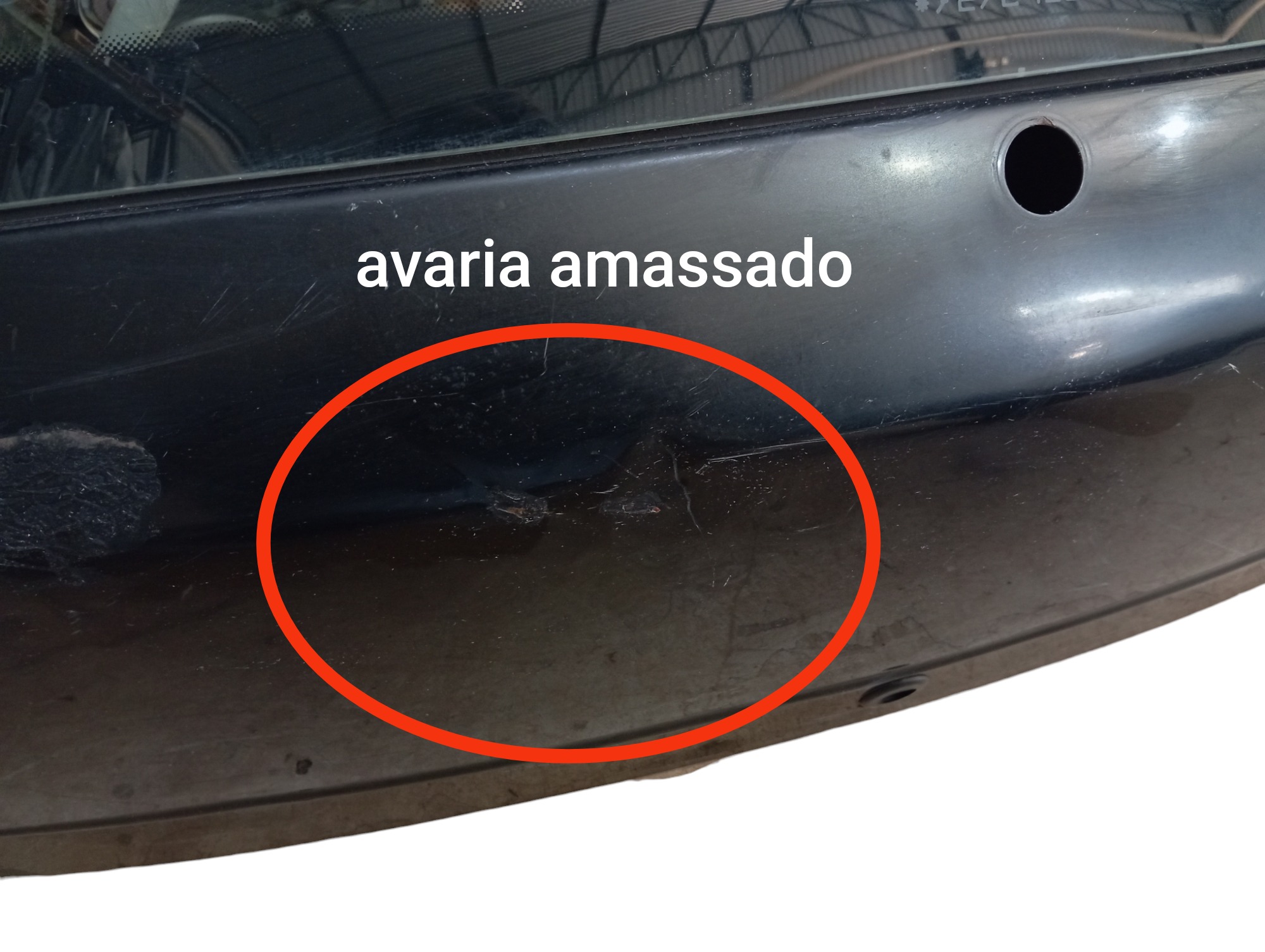 Tampa Traseira Fiat Palio 2006 10