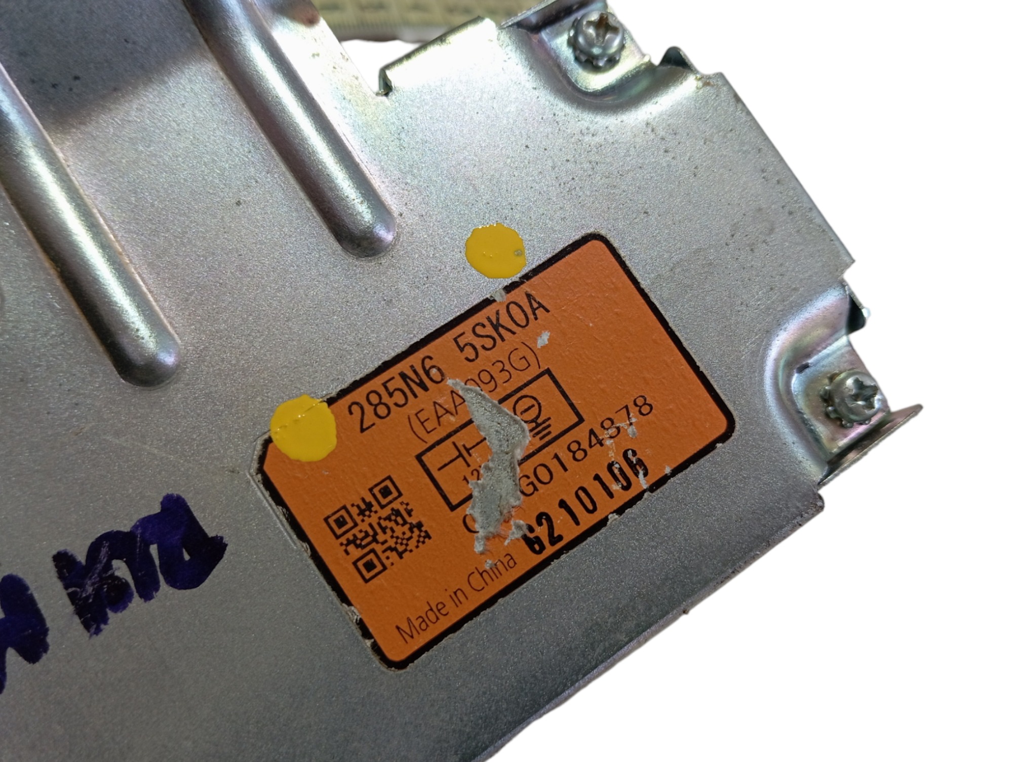 Módulo Controle 285n6-5sk0a Nissan Leaf 2022 V589 6
