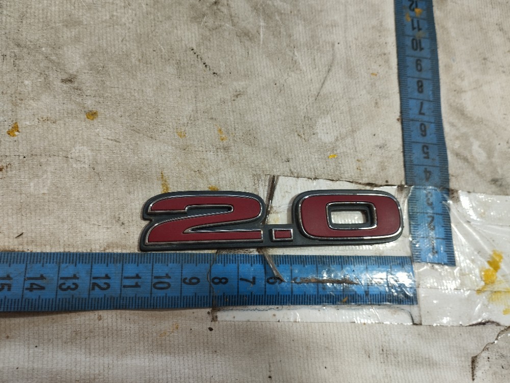 Emblema 2.0 Tampa Traseira Honda Civic 2010 A 2015 V658 9