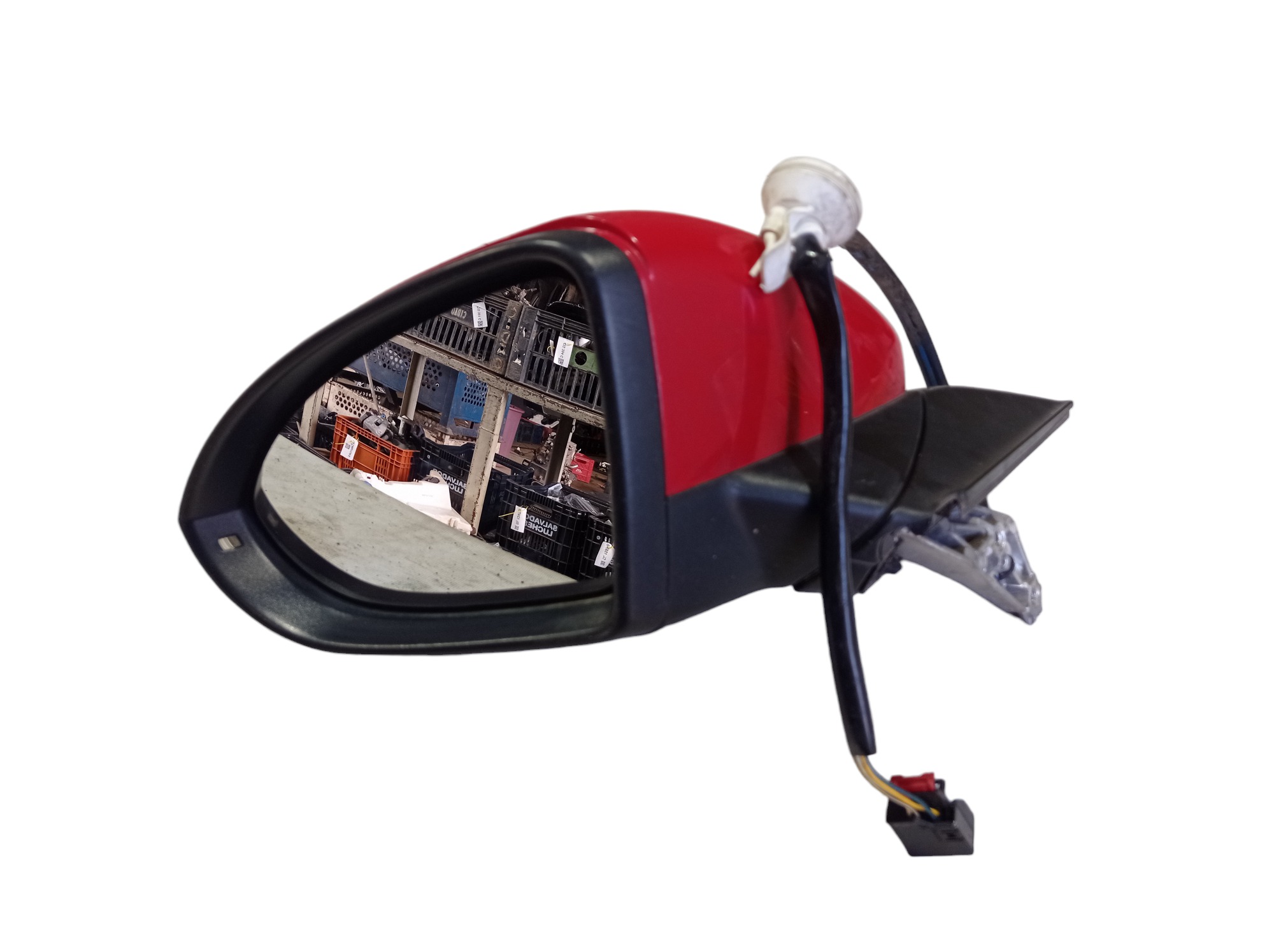 Retrovisor Esquerdo Vw Golf Tsi Comfortline 2017 V585 8