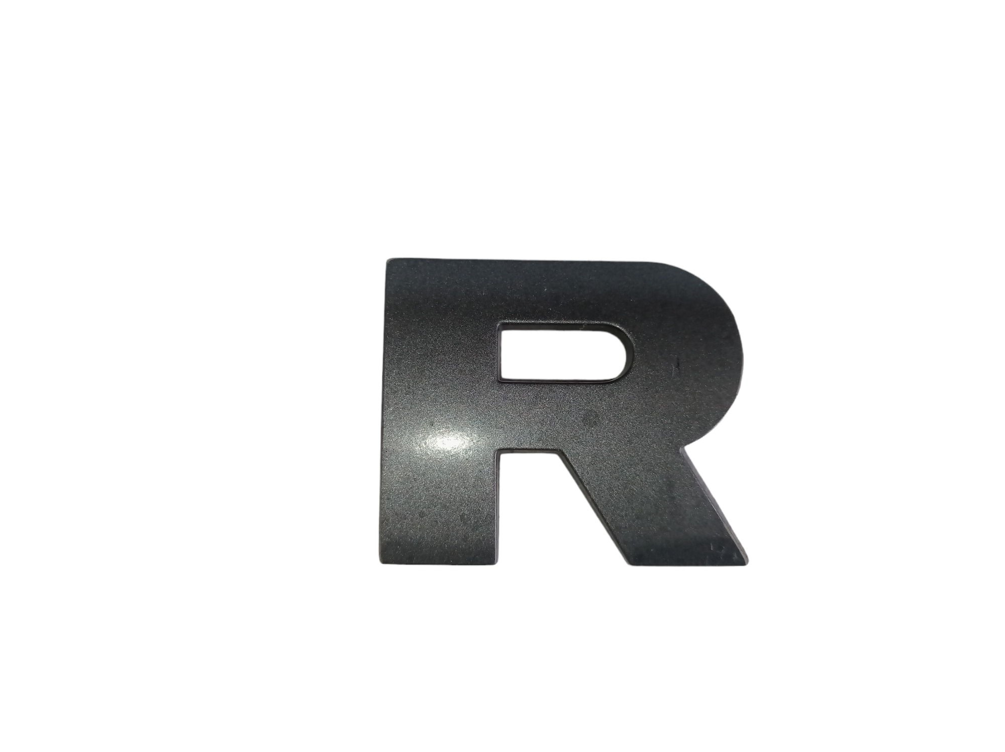 Emblema Letra R Land Rover Discovery 4 2010 A 2014 V582 Cinza 1