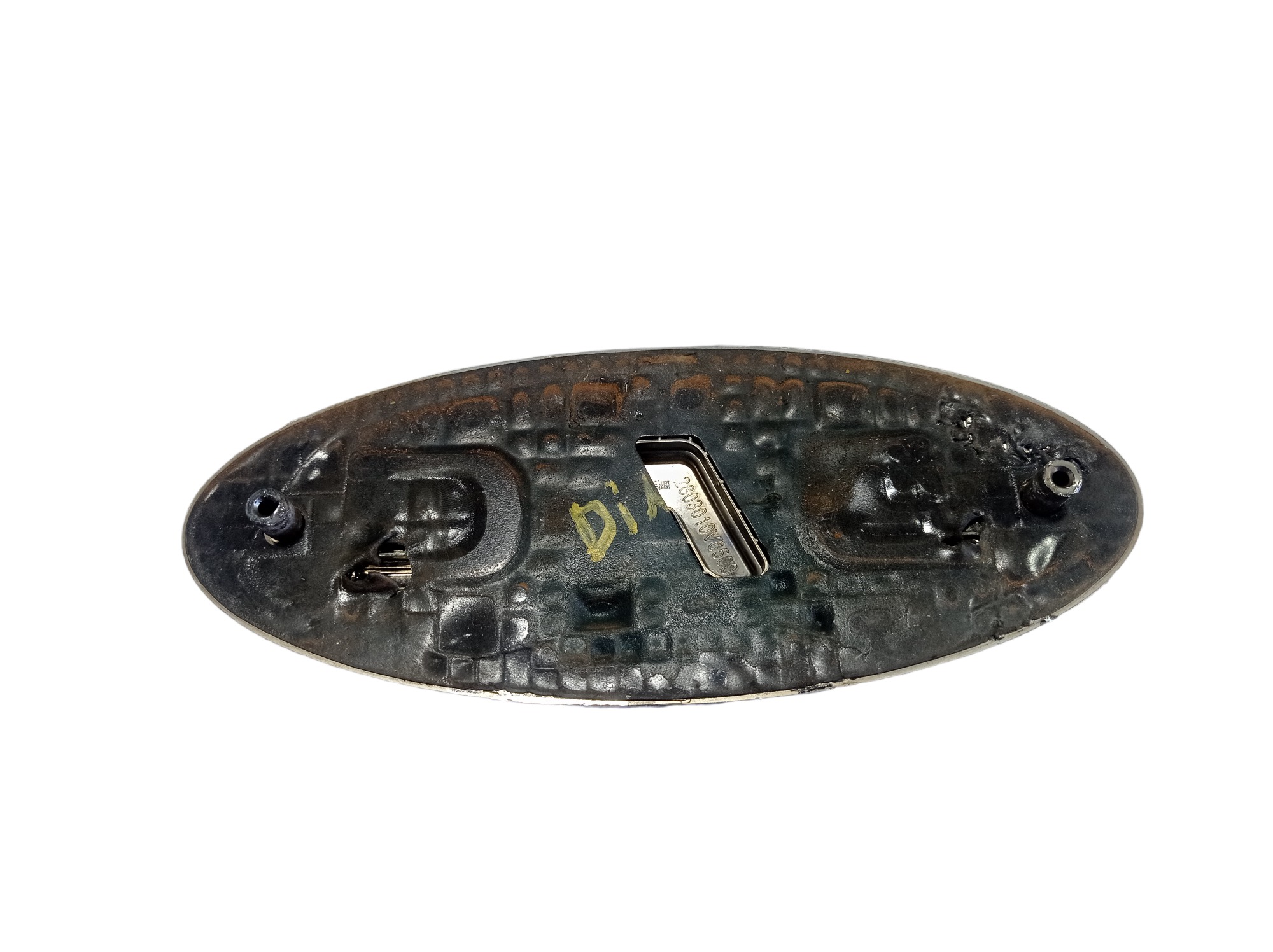 Emblema Grade Dianteira Jac T40 2019 V565 Prata 4