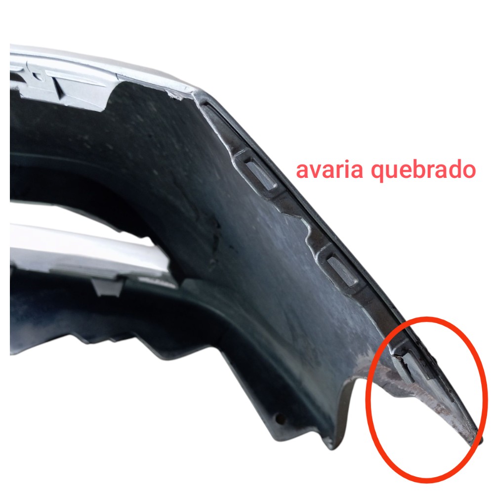 Parachoque Dianteiro Honda Civic 2010 2015 V658 Cinza 6