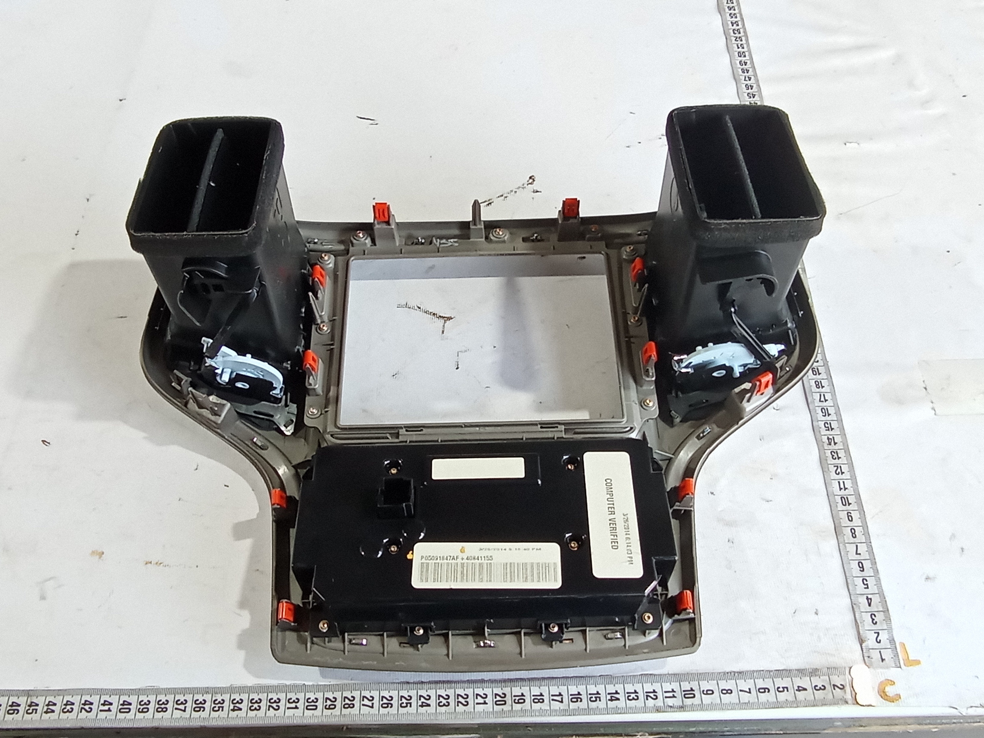 Comando Ar Condicionado Jeep Grand Cherokee 2014 V604 9