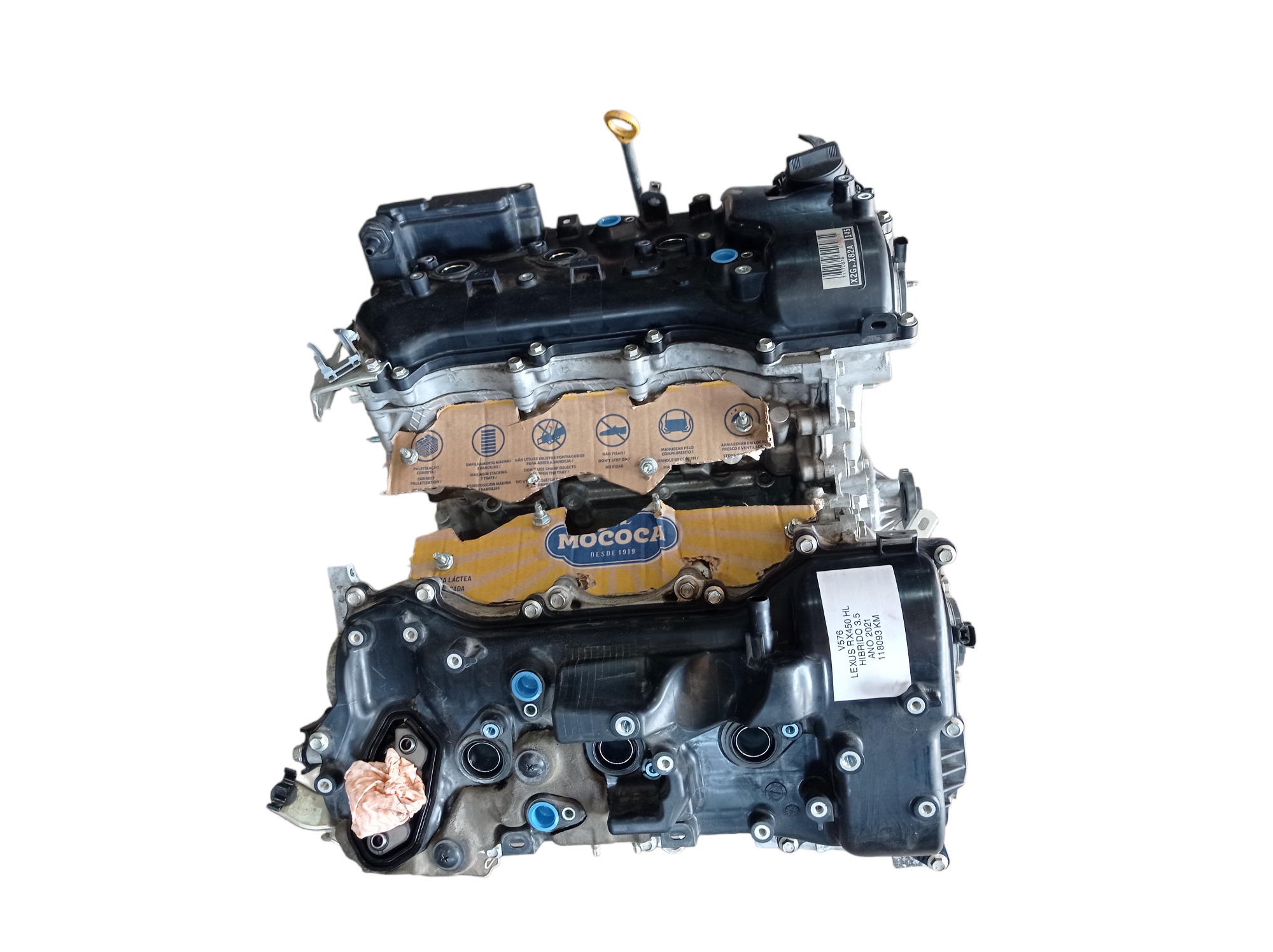 Motor Parcial Lexus Rx450hl 3.5 V6 2021 V576 7