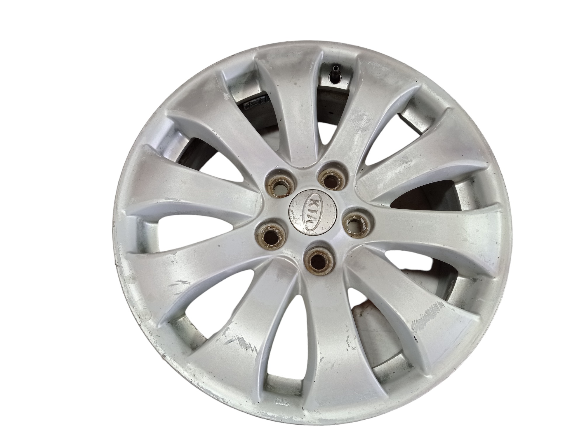 Roda Aro 17 5×114 Kia Opirus 3.8 2008 V581 Cinza 1