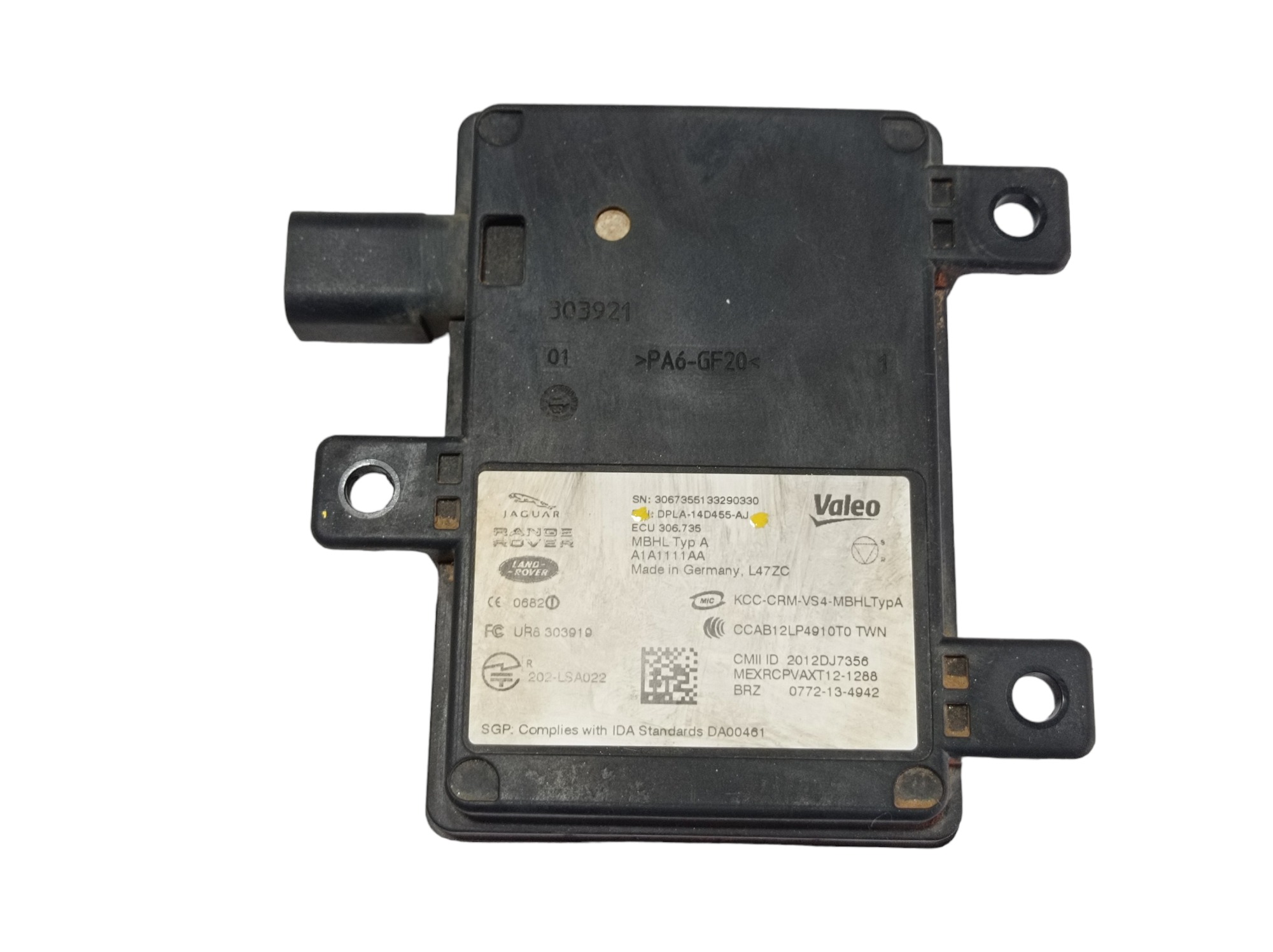 Modulo Sensor Distancia Range Rover Sport 2014 3.0 V592 1