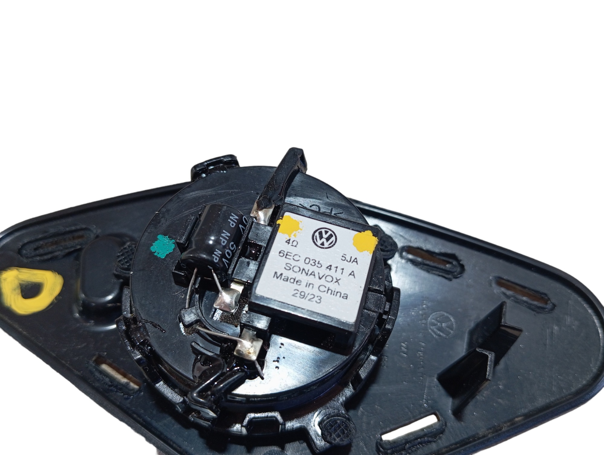 Tweeter Coluna Direita Vw Taos Highline 2022 2024 V601 Preto 6